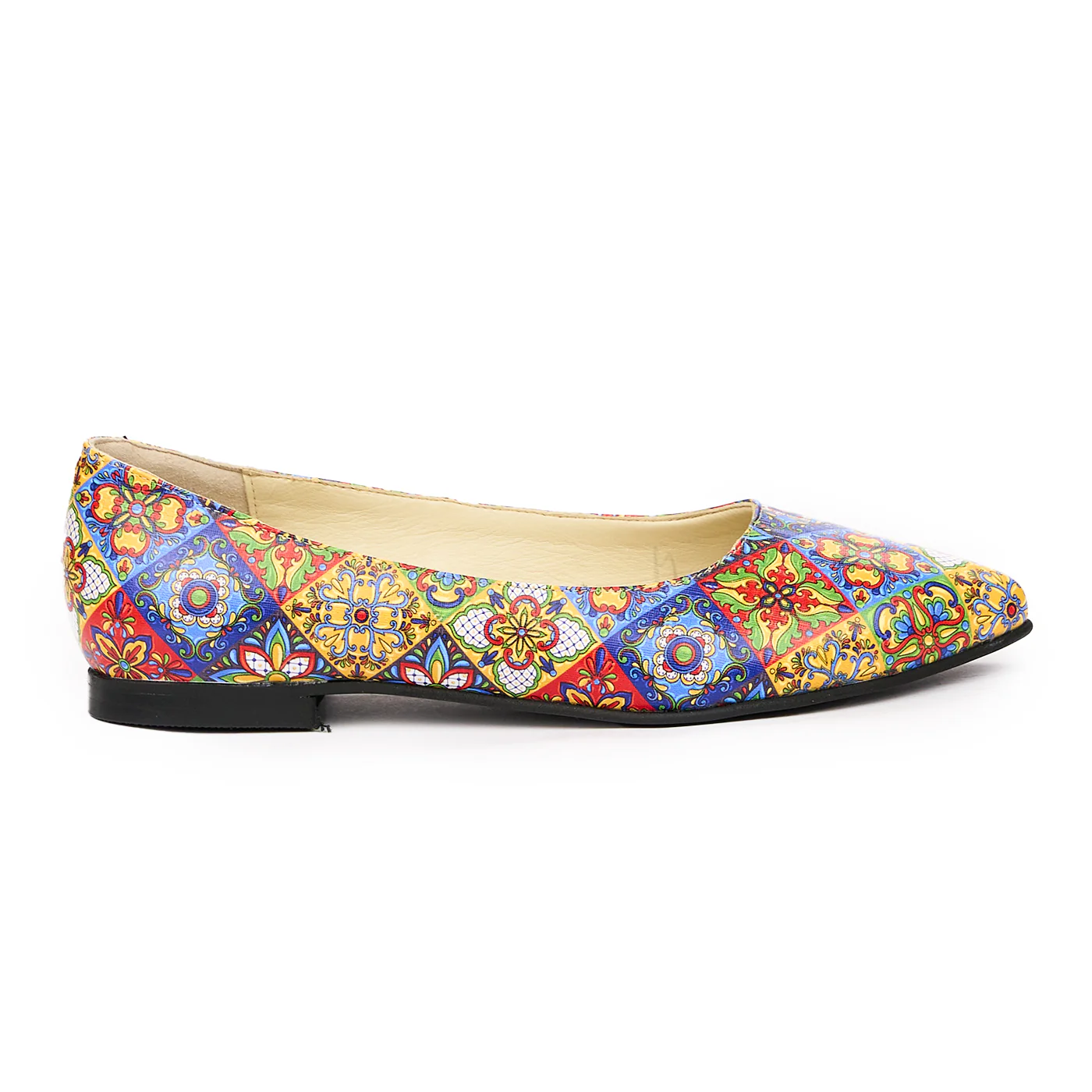 Balerini dama din piele naturala 9295