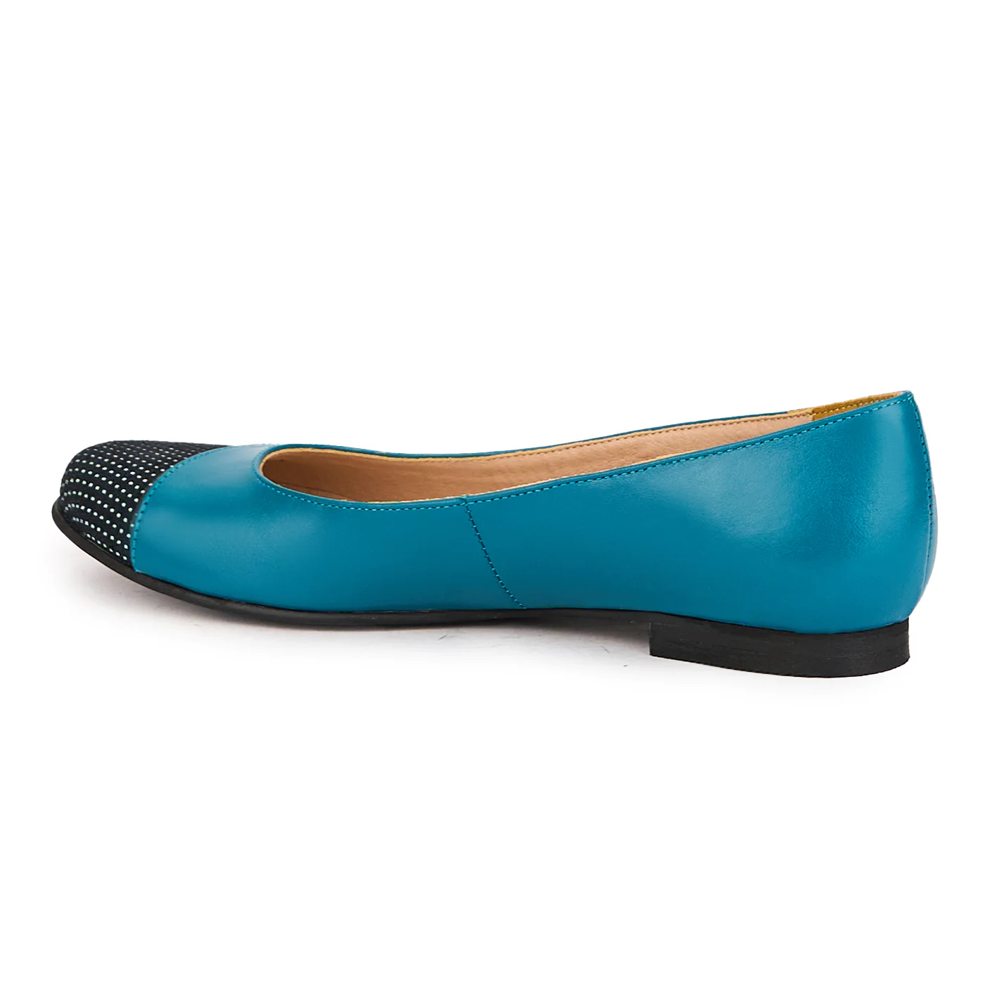 Balerini eleganti dama din piele naturala multicolor 16522 - Image 2
