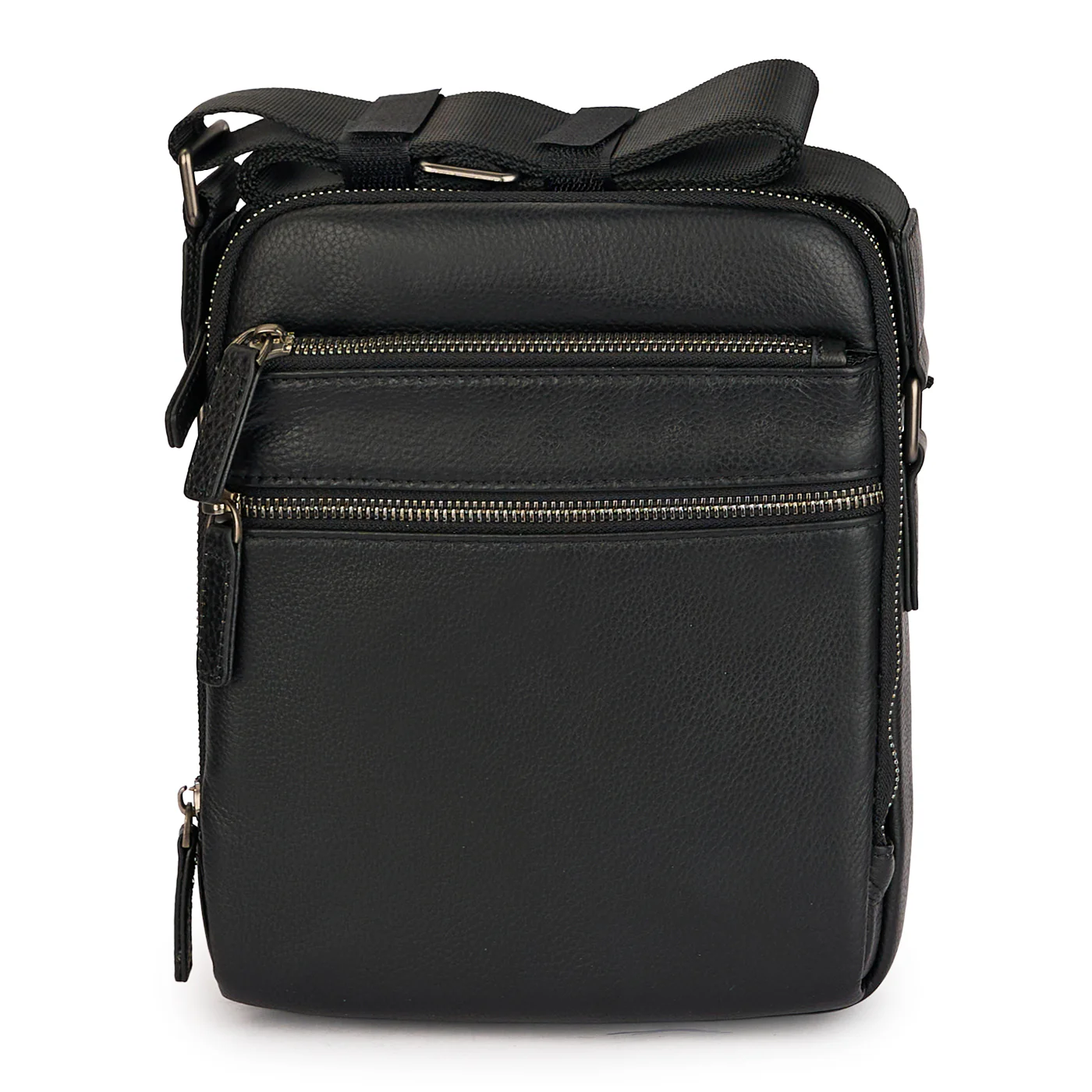 Borseta umar barbati din piele naturala neagra 21620