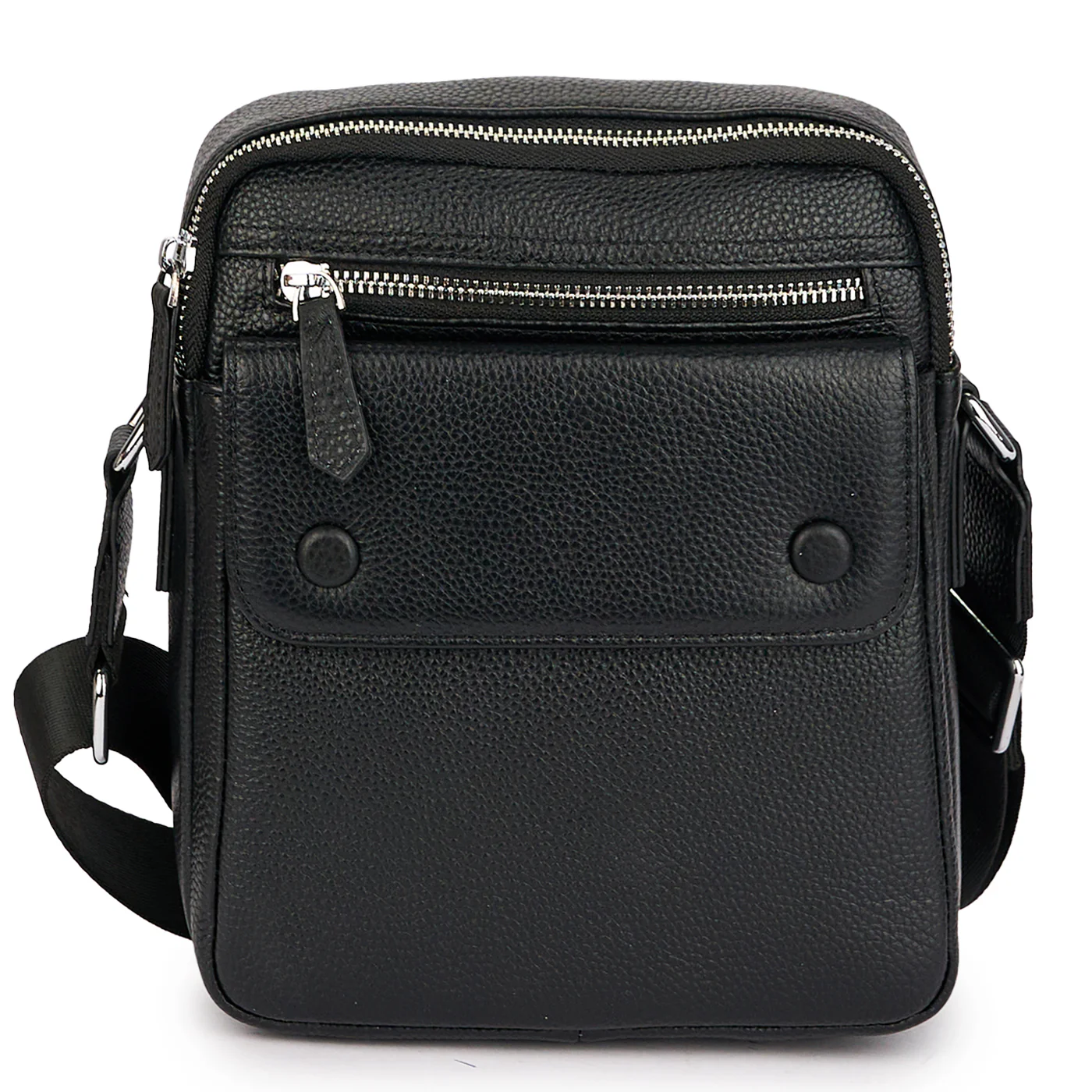 Borseta umar barbati din piele naturala neagra 21627