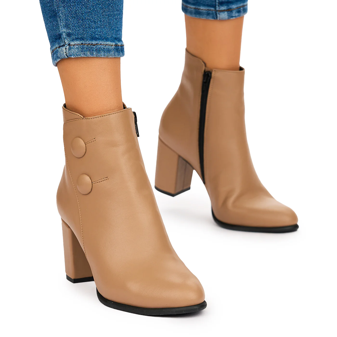 Botine dama din piele naturala 10469 - Image 2
