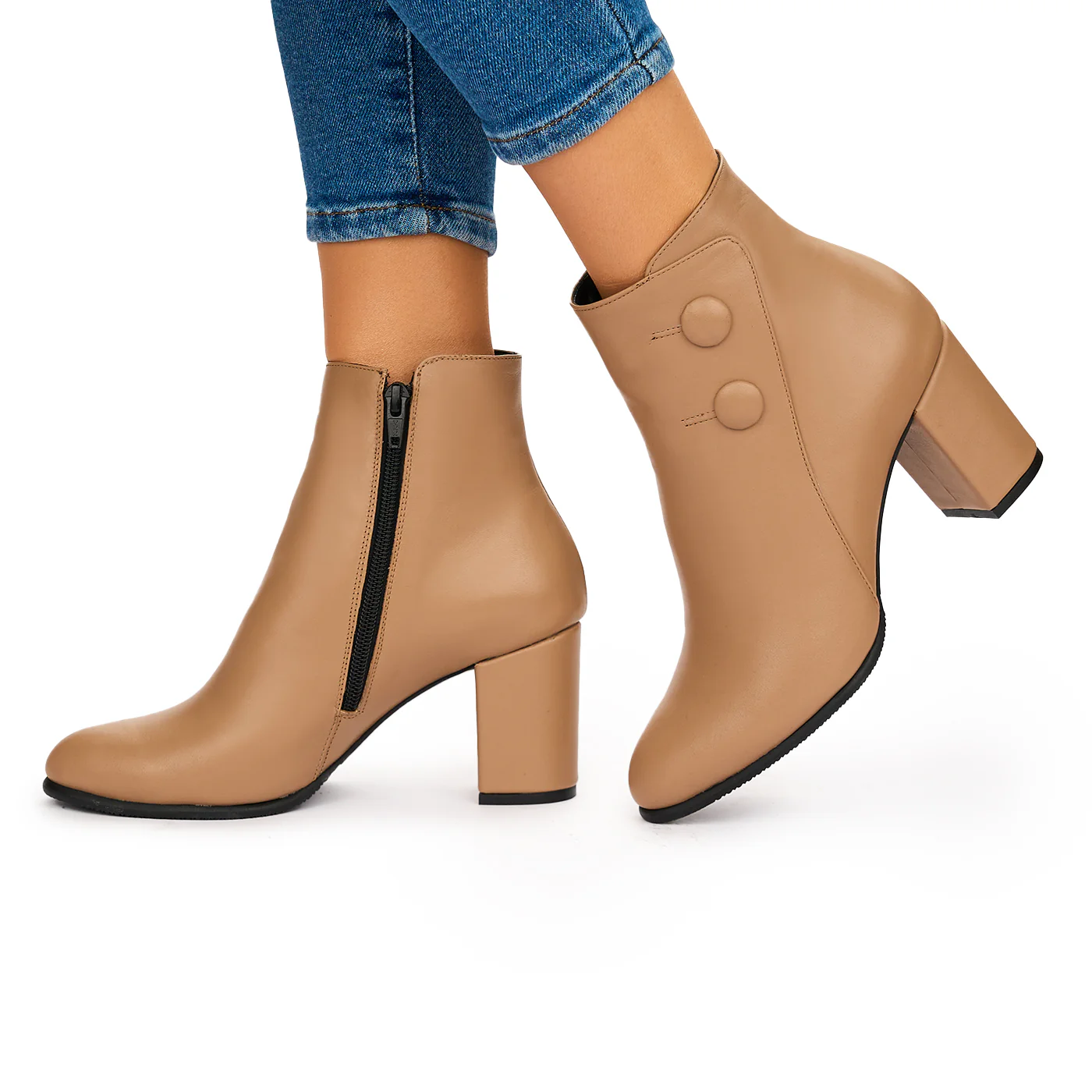 Botine dama din piele naturala 10469 - Image 3