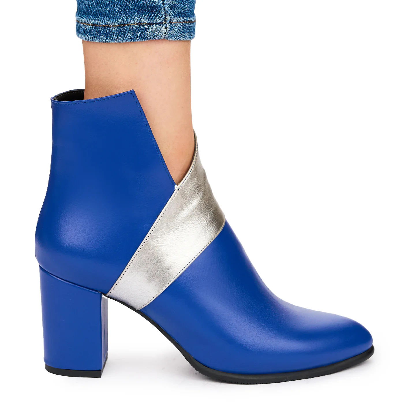 Botine dama din piele naturala 10605