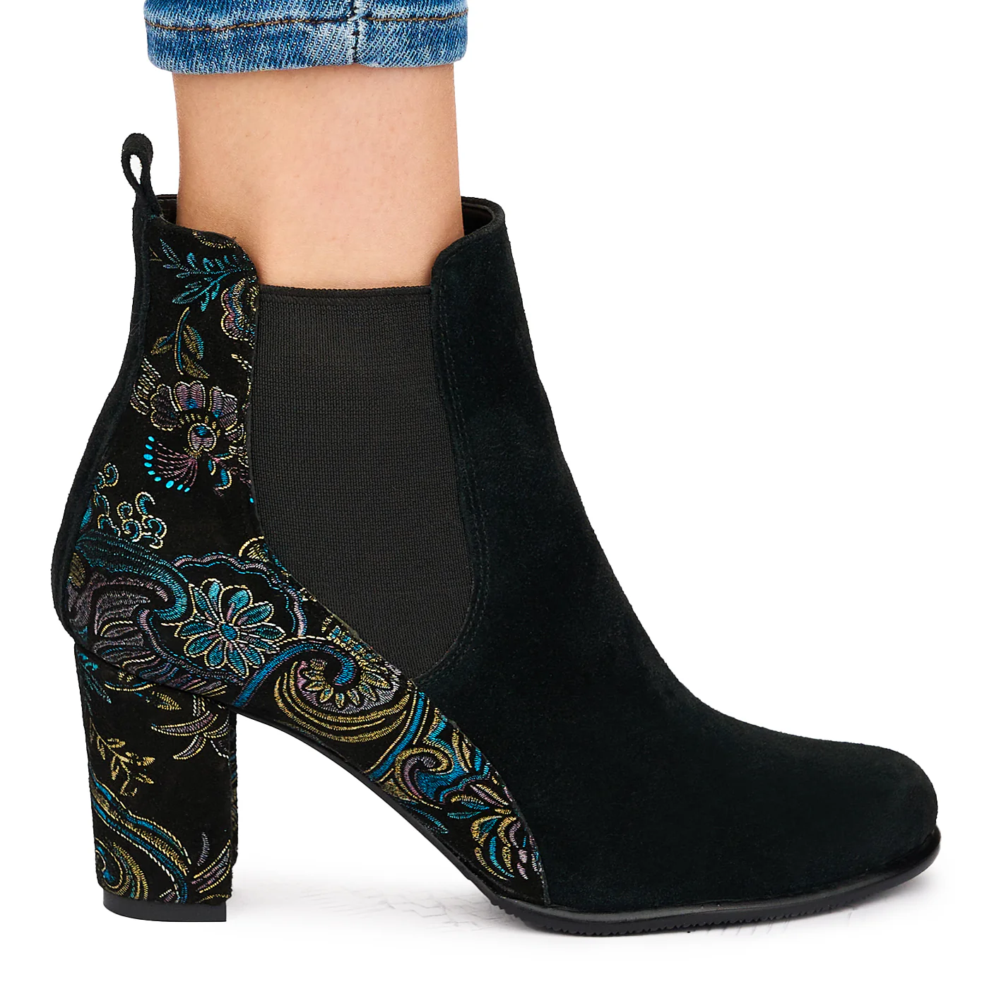 Botine dama din piele naturala 10625