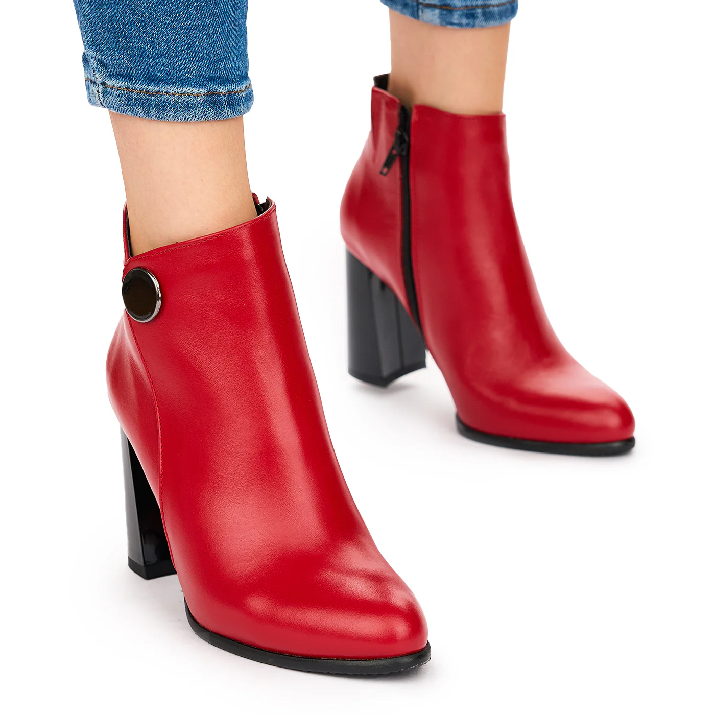 Botine dama din piele naturala 10701 - Image 2