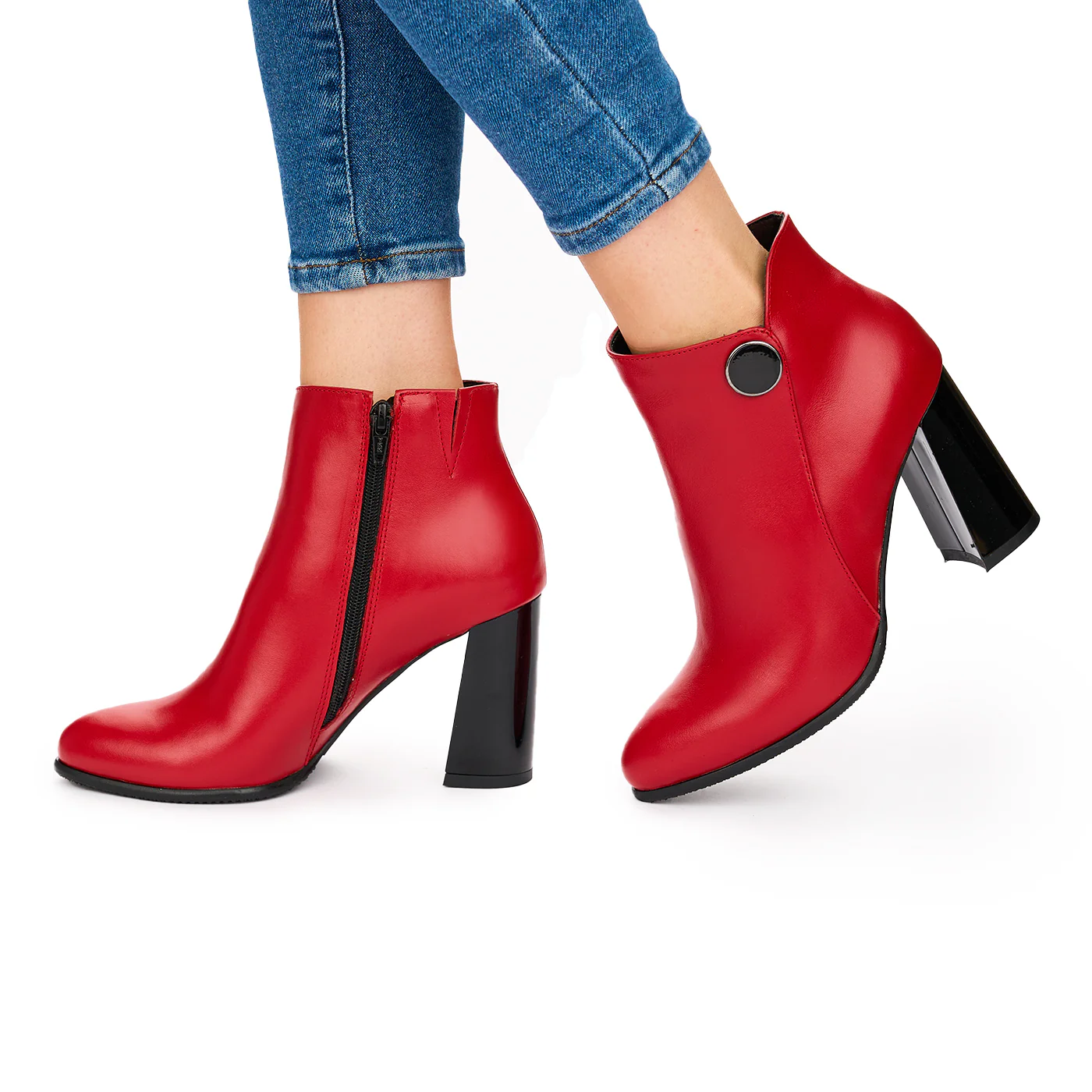 Botine dama din piele naturala 10701 - Image 3