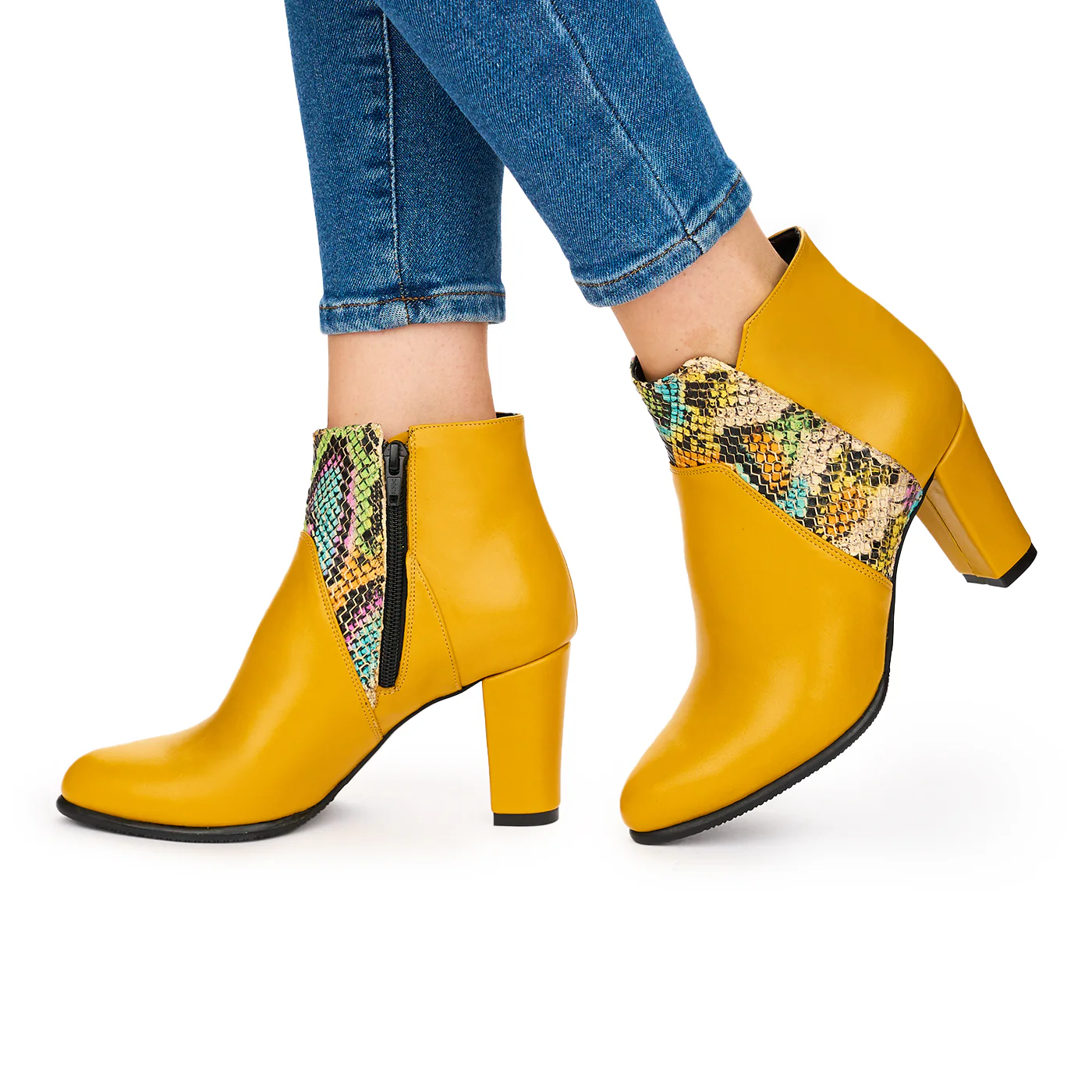 Botine dama din piele naturala 10772 - Image 3