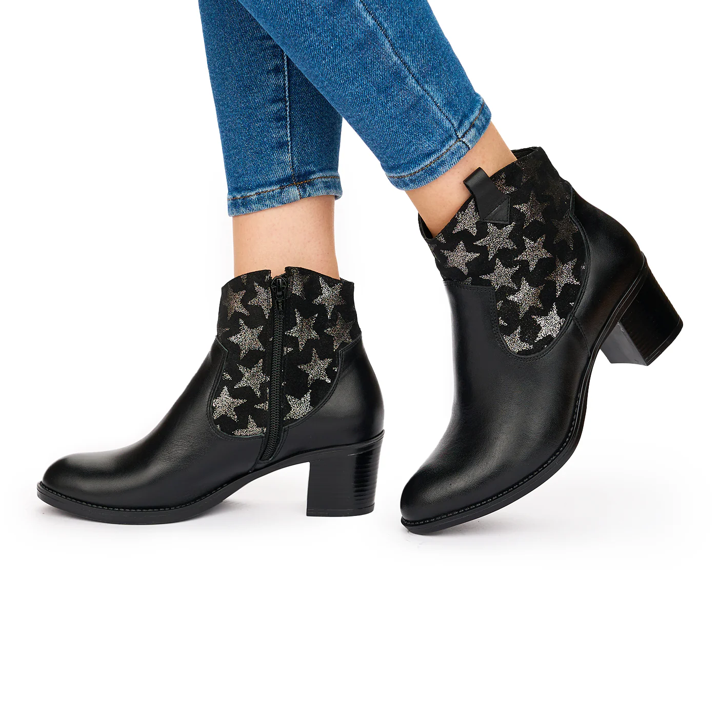 Botine dama din piele naturala 10777 - Image 3