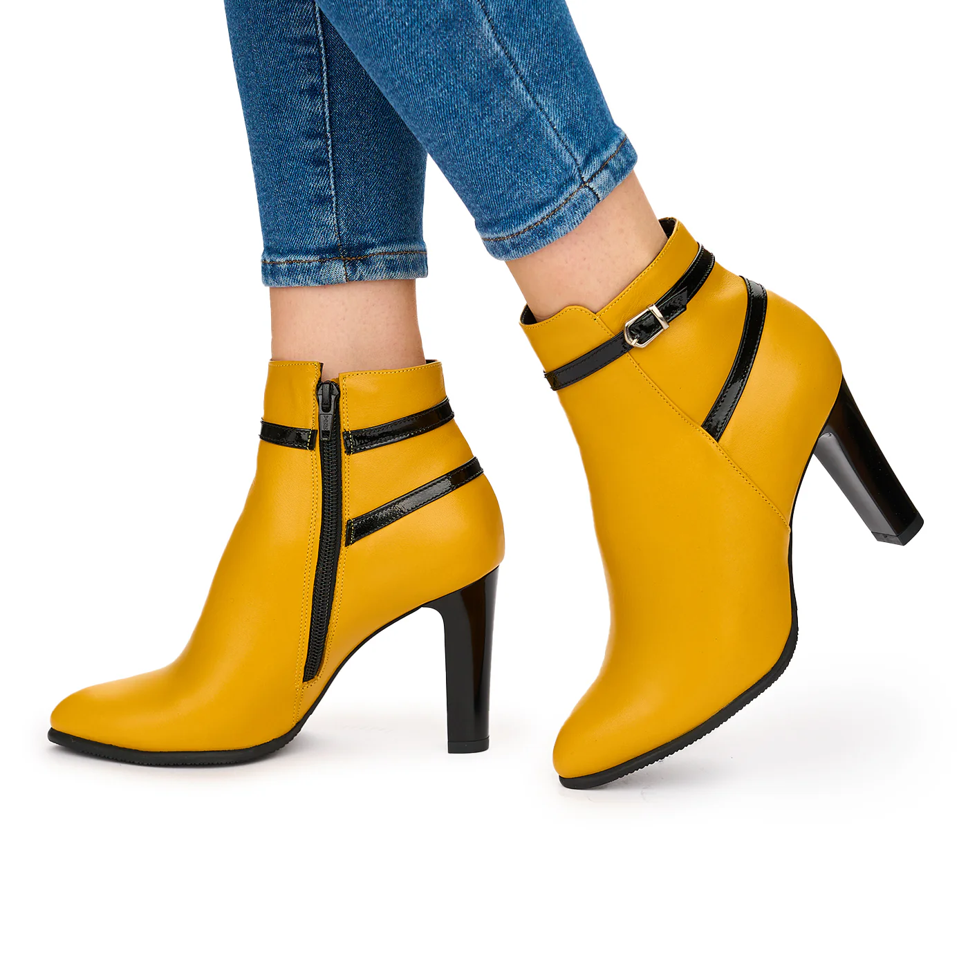 Botine dama din piele naturala 10780 - Image 3