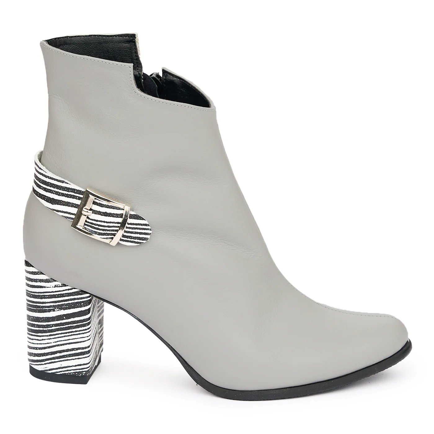 Botine dama din piele naturala 12040