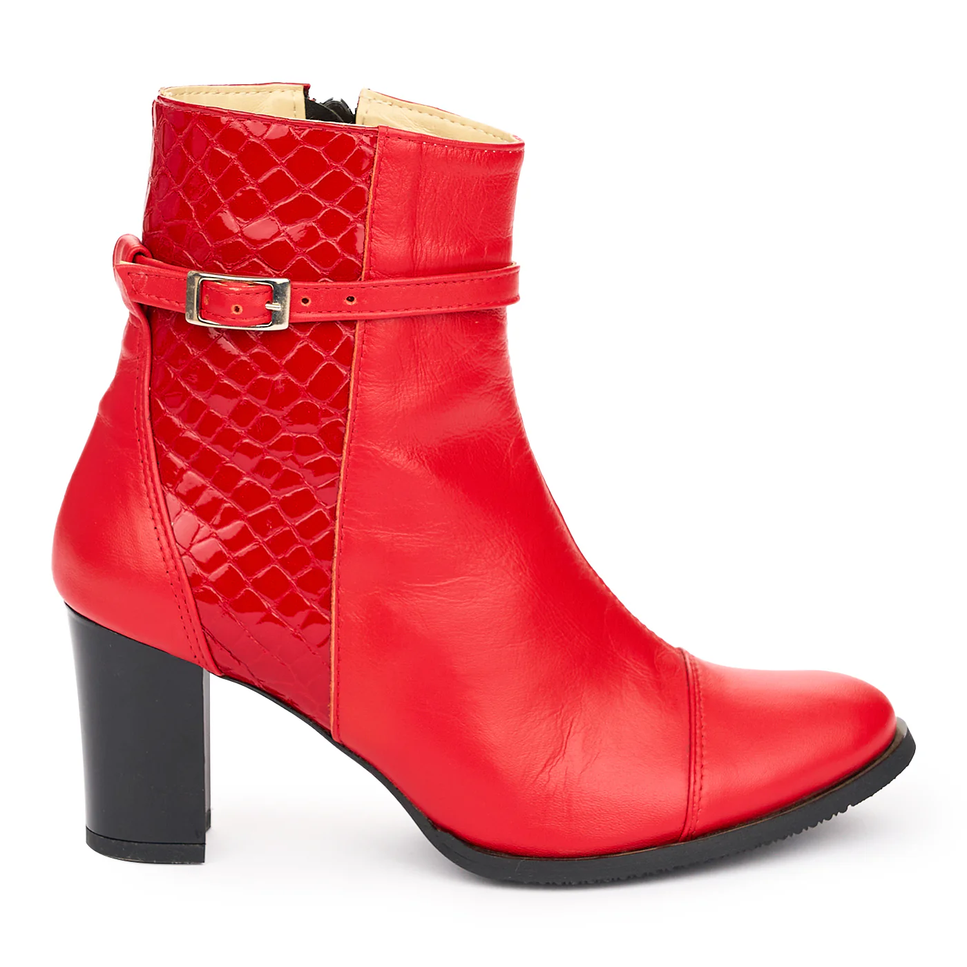 Botine dama din piele naturala 12045