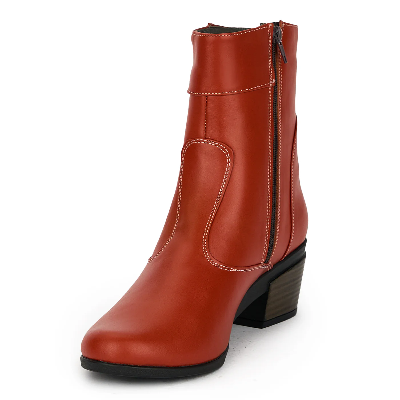 Botine dama din piele naturala 17489 - Image 3