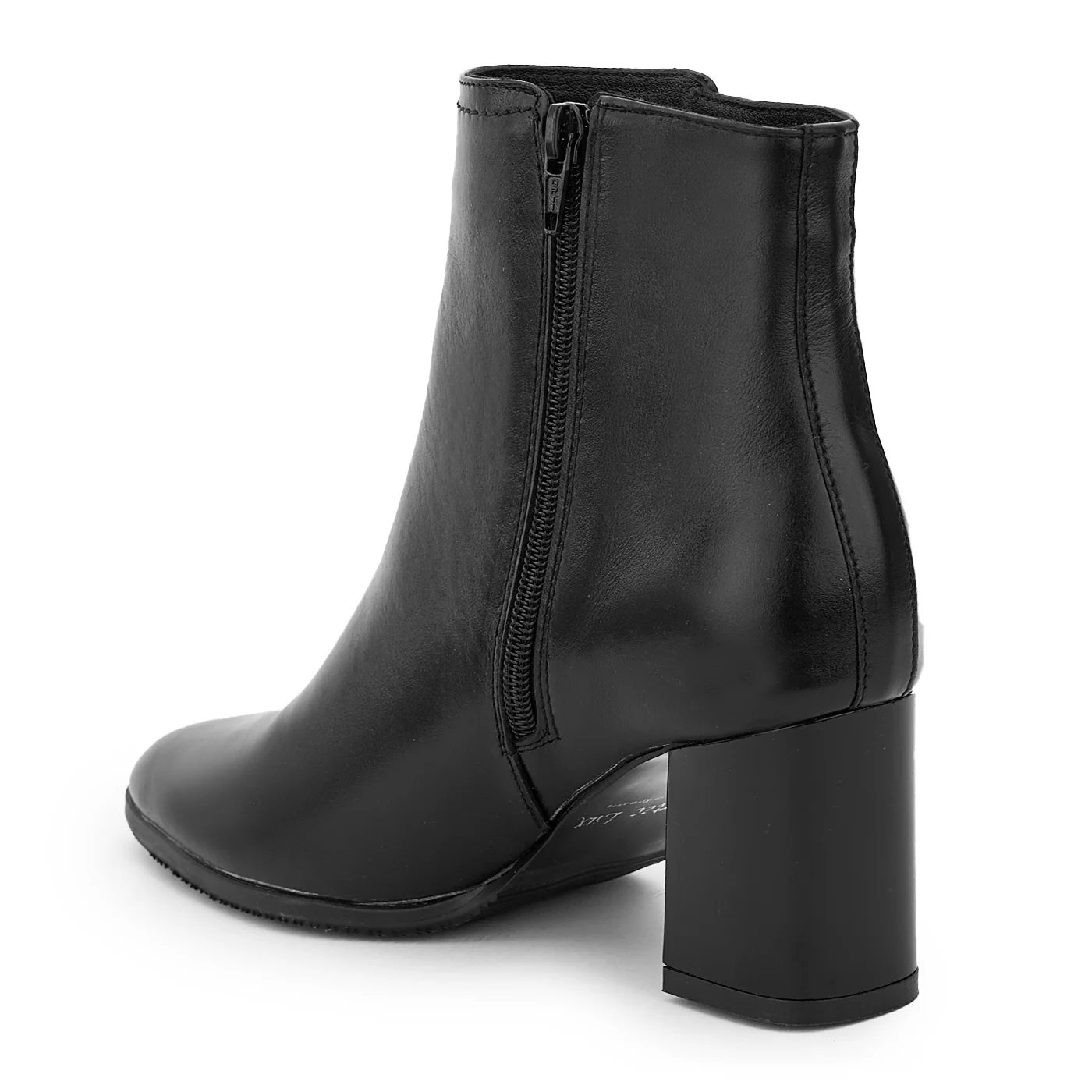 Botine dama din piele naturala neagra 14225 - Image 2