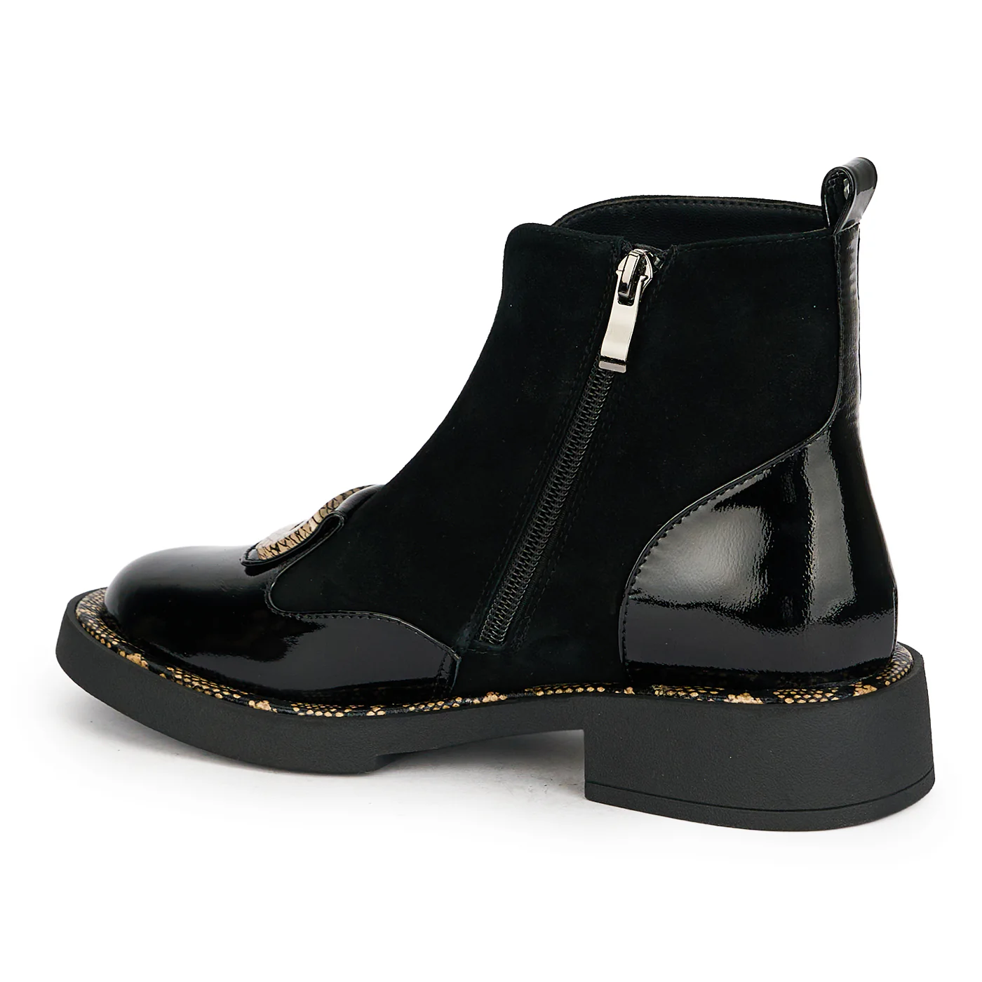 Botine dama din piele naturala neagra 19027 - Image 2