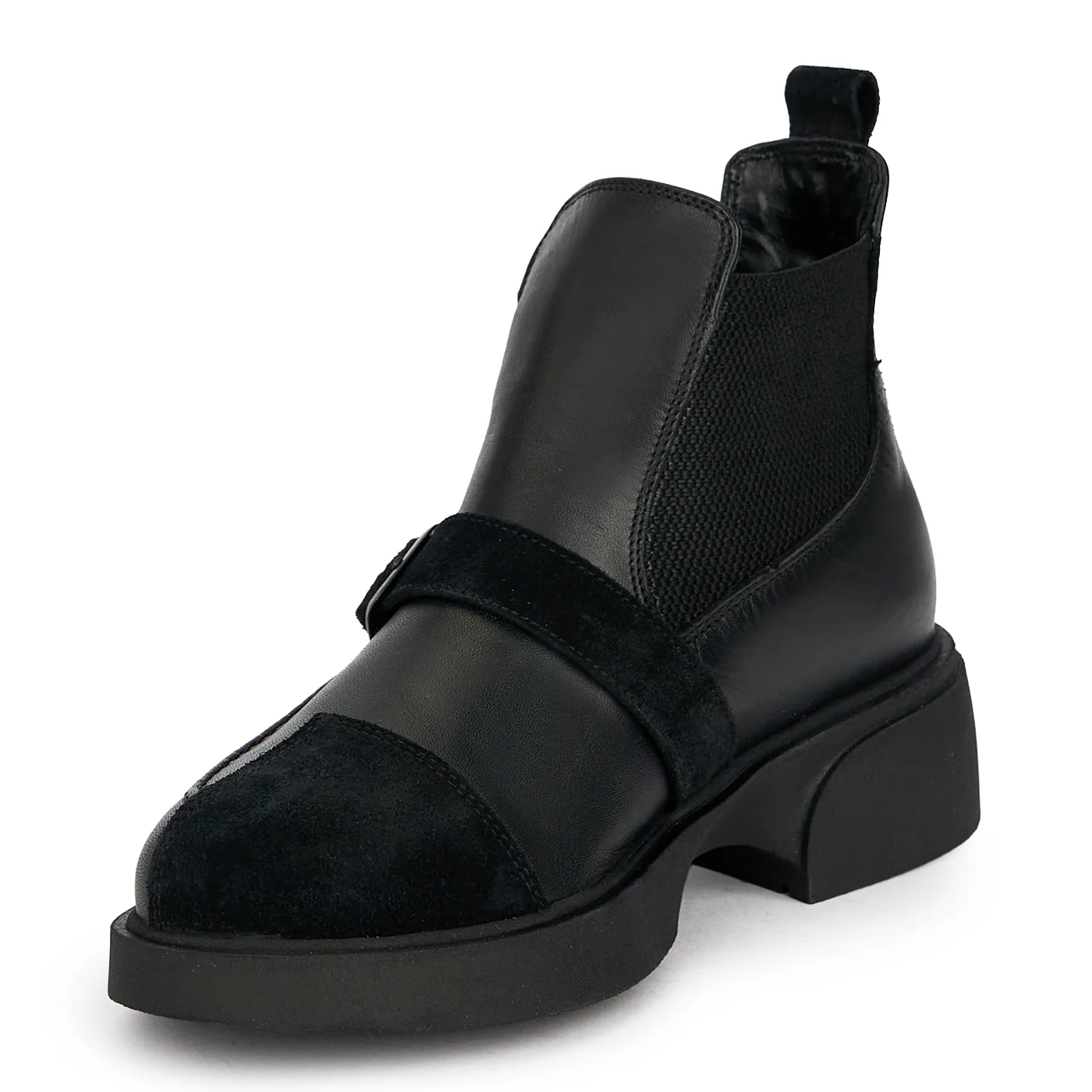 Botine dama din piele naturala neagra 19121 - Image 3