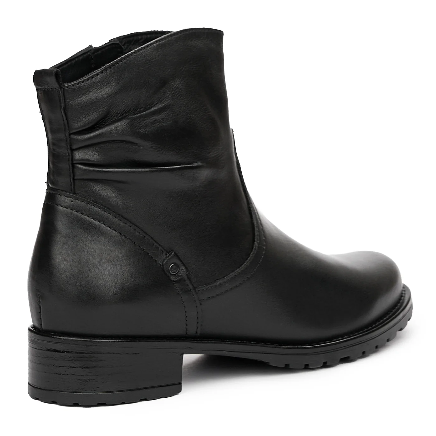 Botine dama din piele naturala neagra 3995 - Image 2