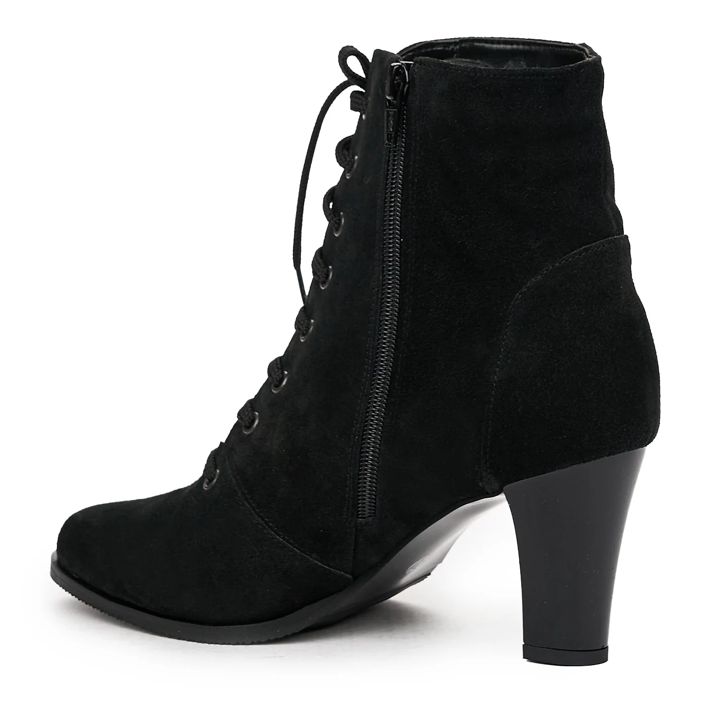 Botine dama din piele naturala neagra 6760 - Image 3