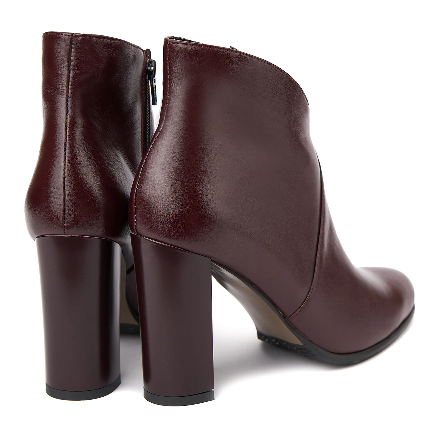 Botine dama visinii din piele naturala 6300 - Image 2