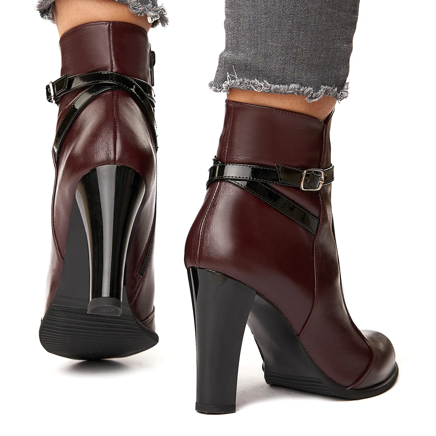 Botine din piele naturala 6175 - Image 4