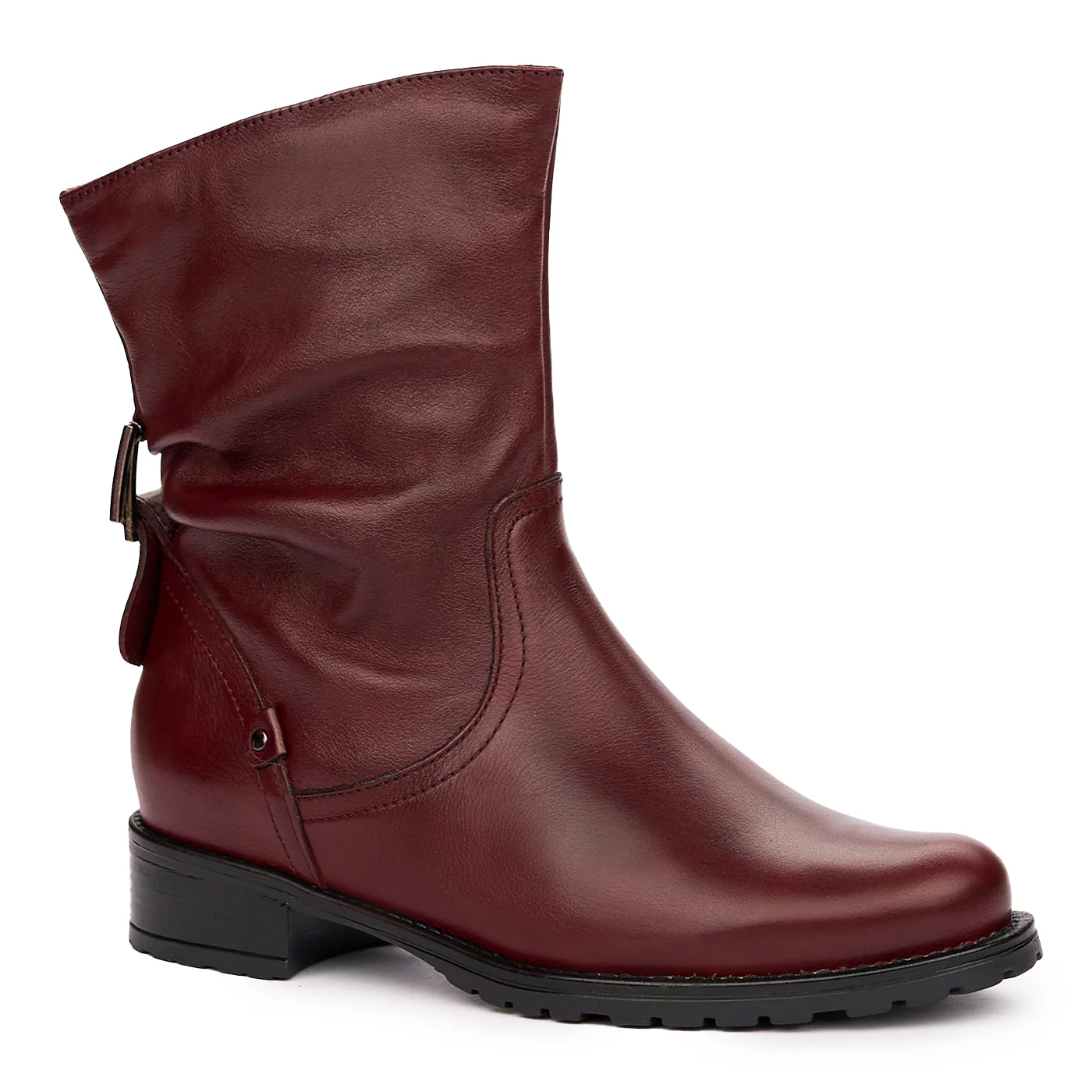 Botine Piele fara Toc Visinii 3993 - Image 2