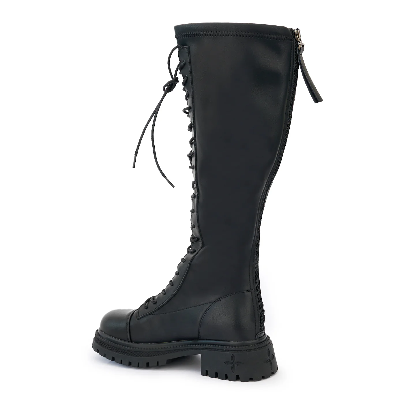 Cizme dama din piele naturala neagra 14202 - Image 2