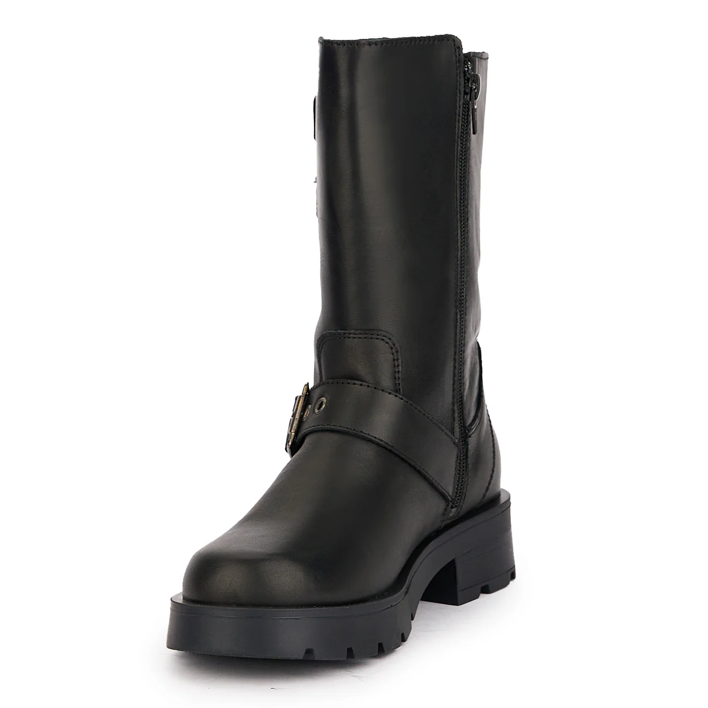 Cizme dama din piele naturala neagra 17025 - Image 3