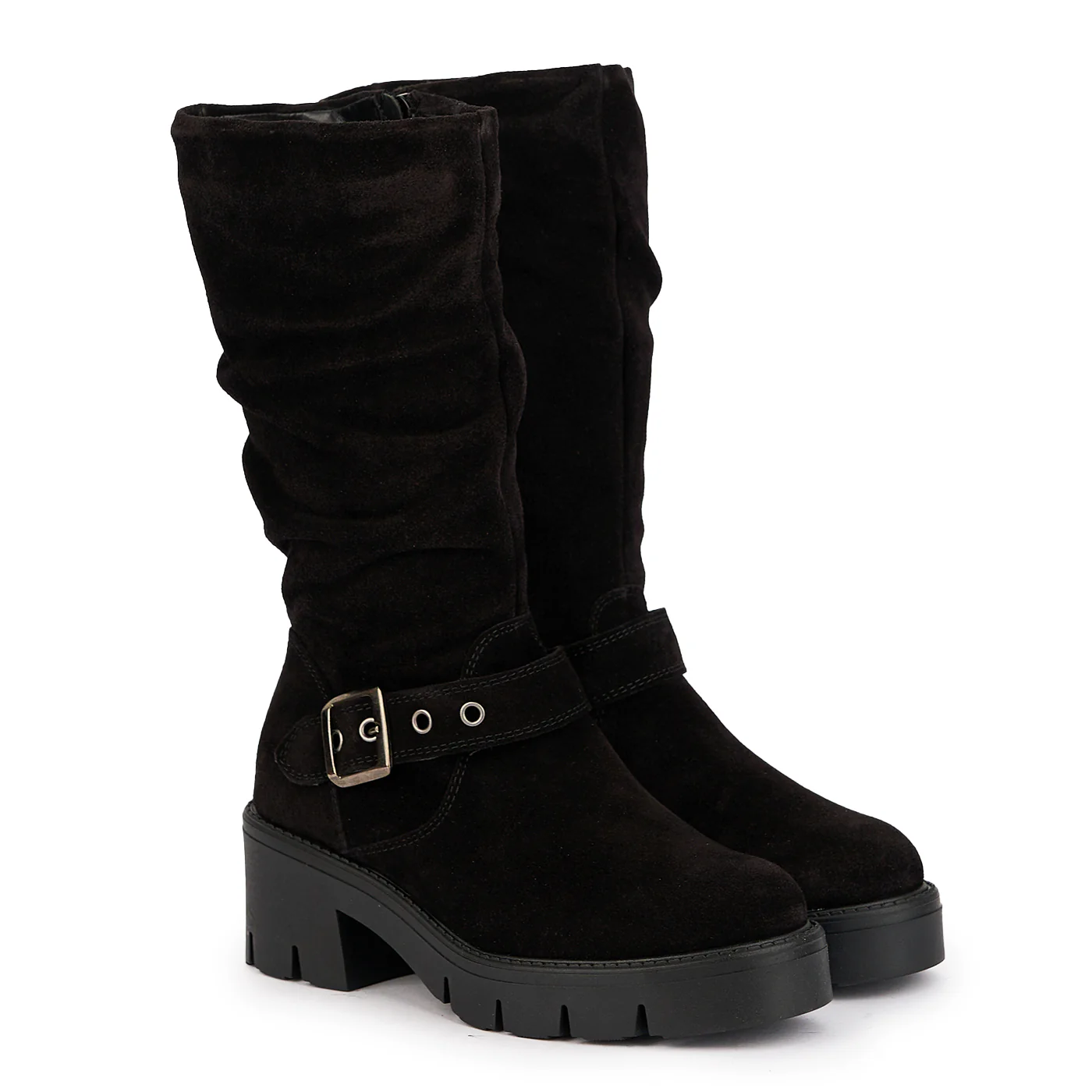 Cizme dama din piele naturala neagra 17030 - Image 4