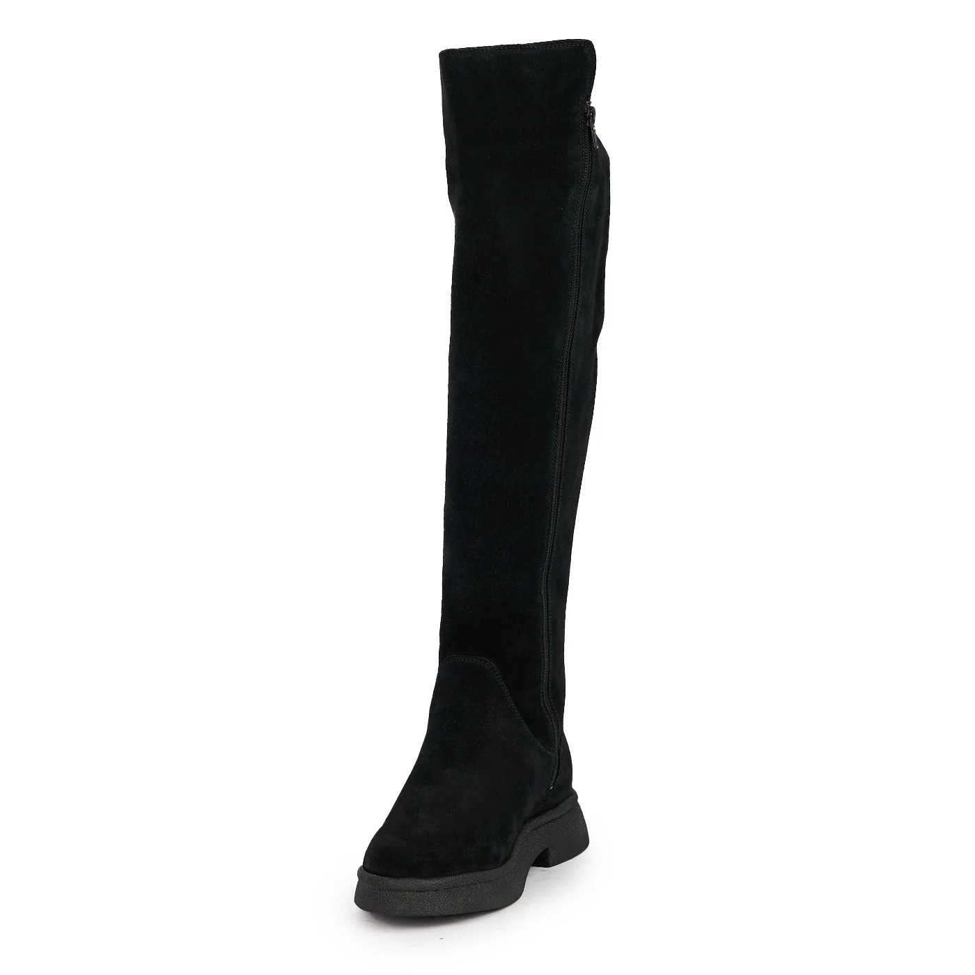 Cizme dama din piele naturala neagra 17063 - Image 3