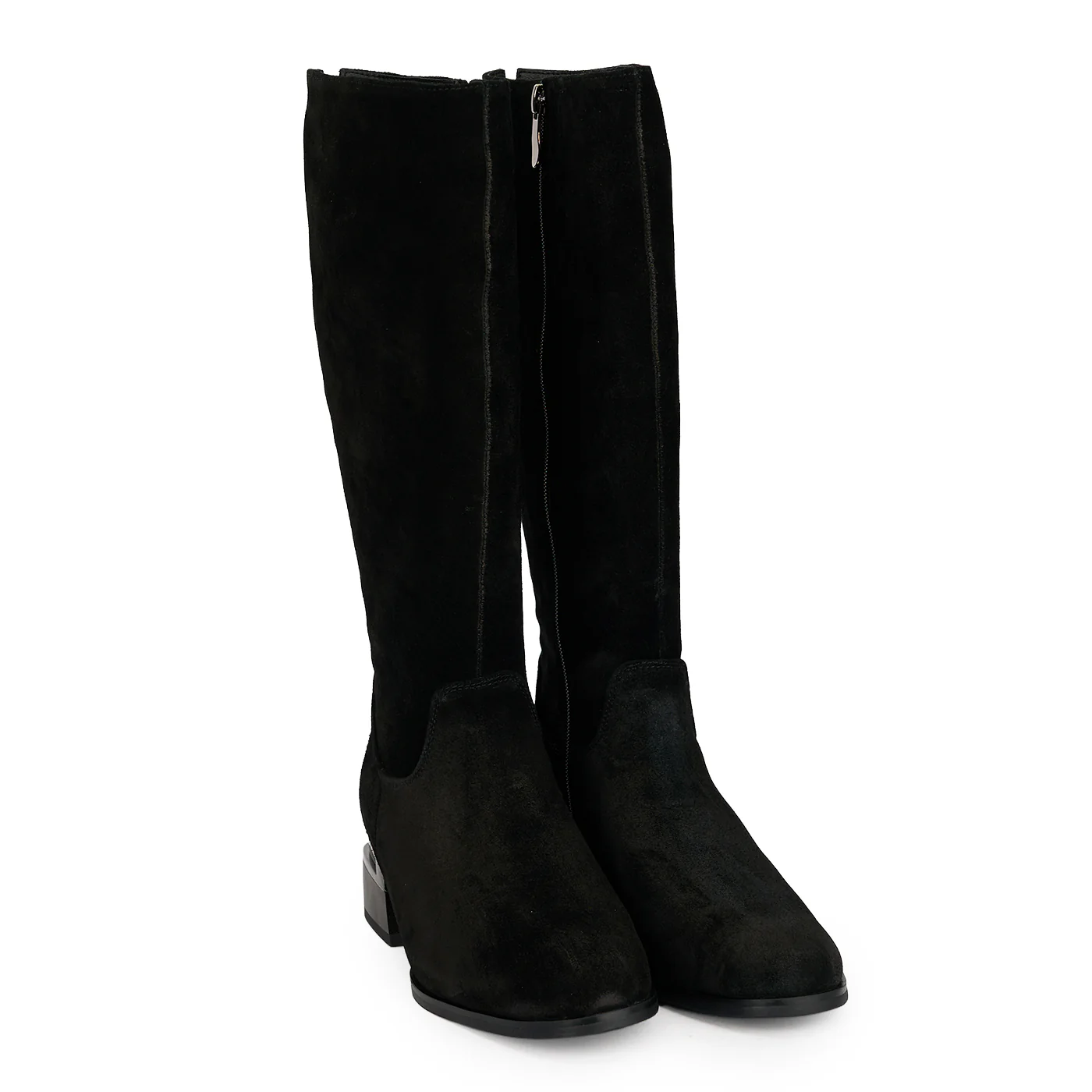 Cizme dama din piele naturala neagra 19002 - Image 4