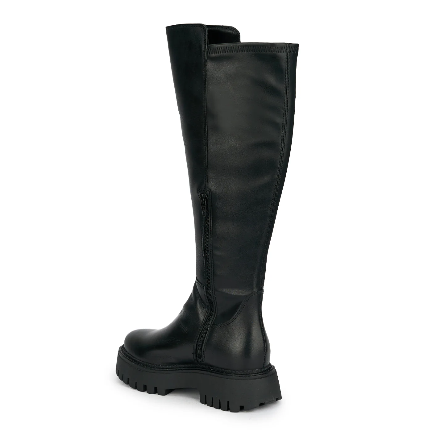 Cizme dama din piele naturala neagra 19024 - Image 2