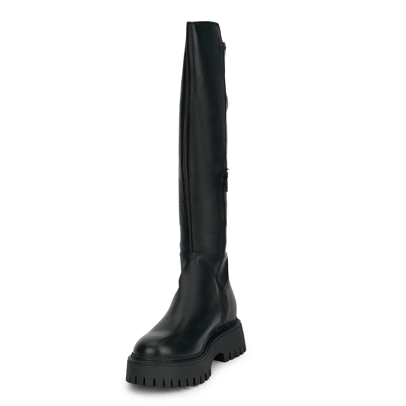 Cizme dama din piele naturala neagra 19024 - Image 3