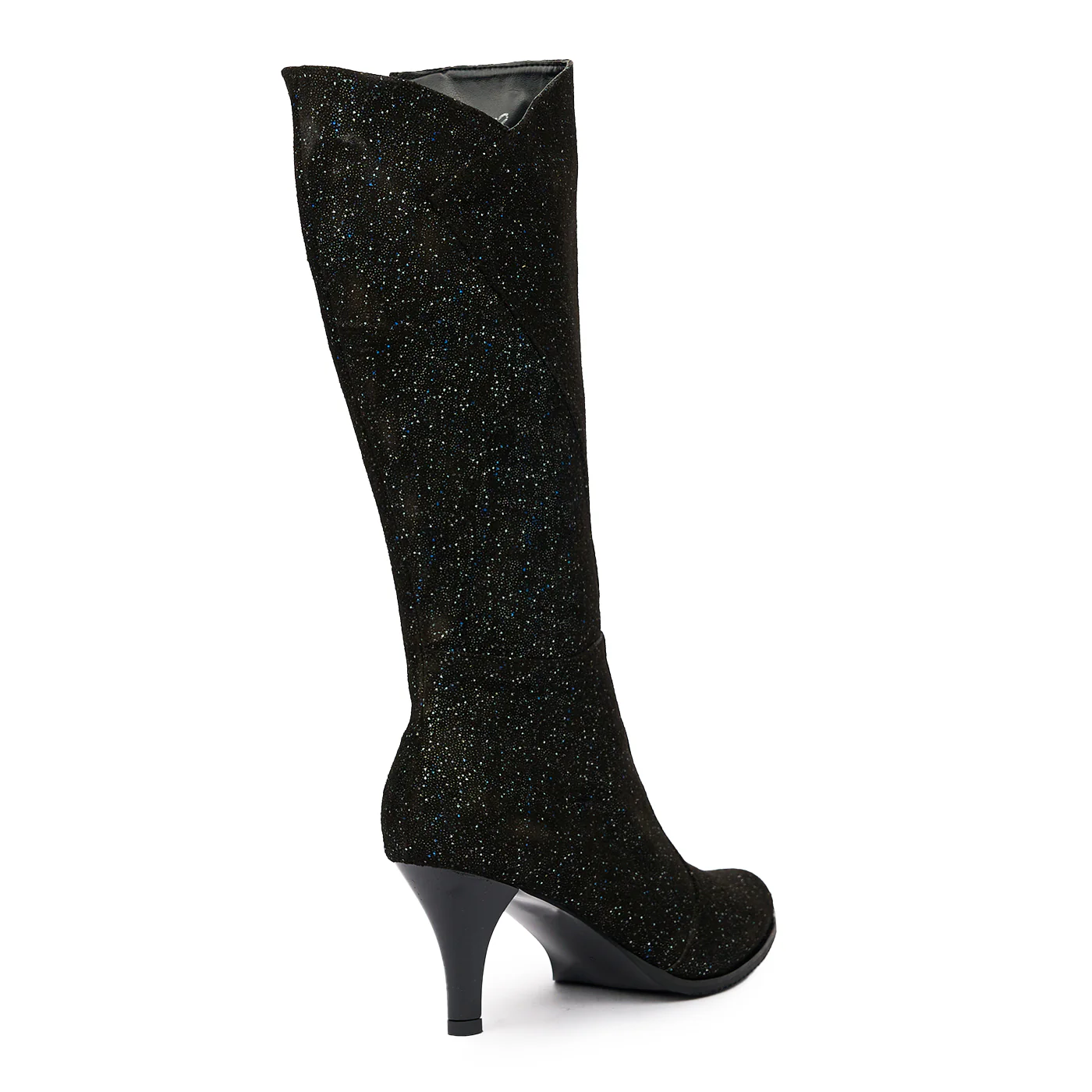 Cizme de Piele Negre cu Toc 6520 - Image 2