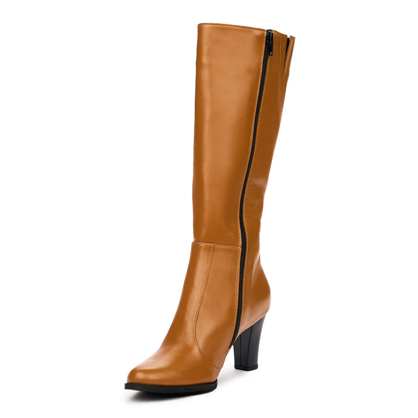 Cizme Lungi Dama Maro Toc 8 Cm din Piele Naturala 6697 - Image 4