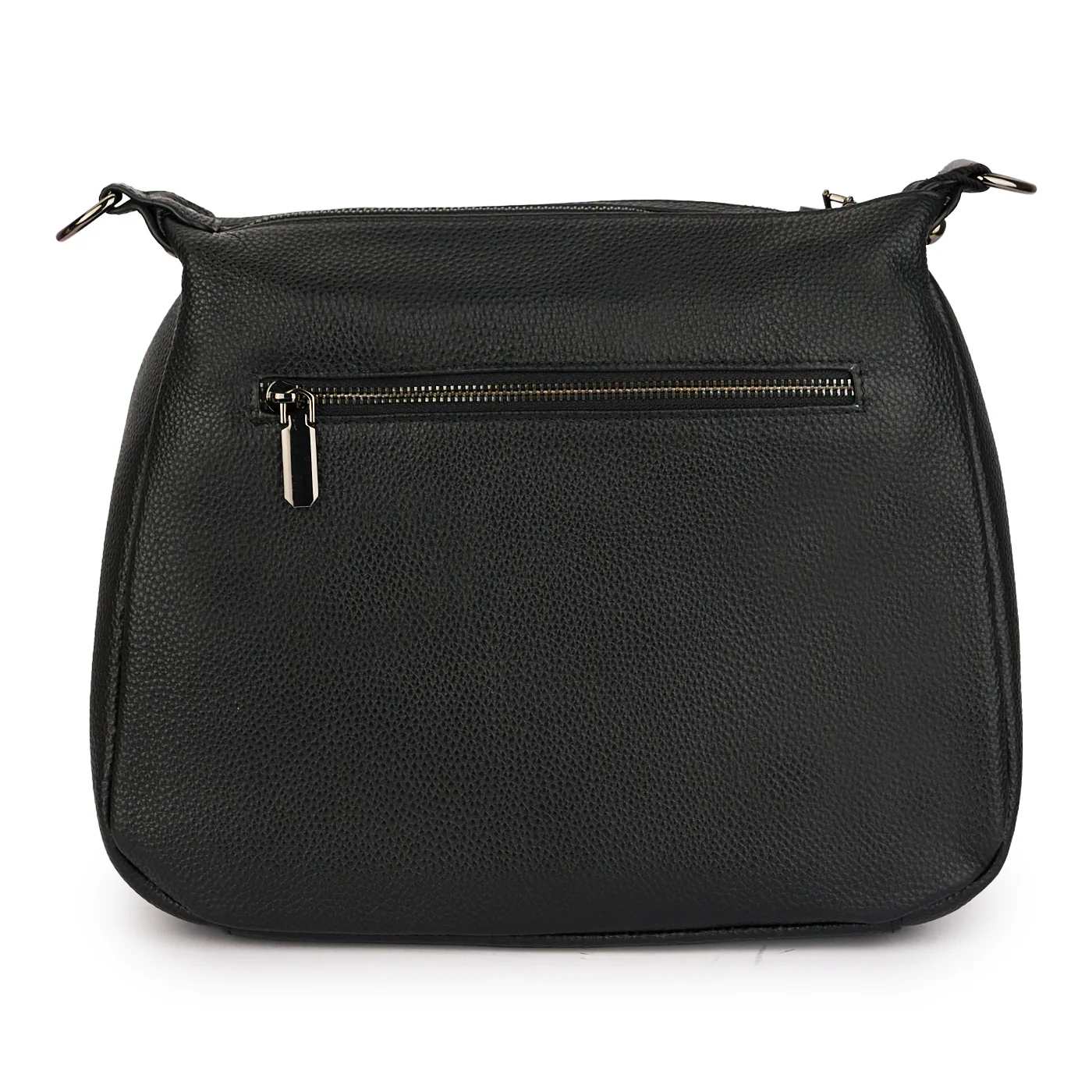 Geanta dama din piele naturala neagra 21265 - Image 3