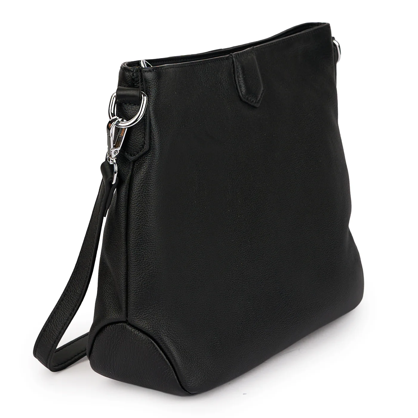 Geanta dama din piele naturala neagra 21517 - Image 2