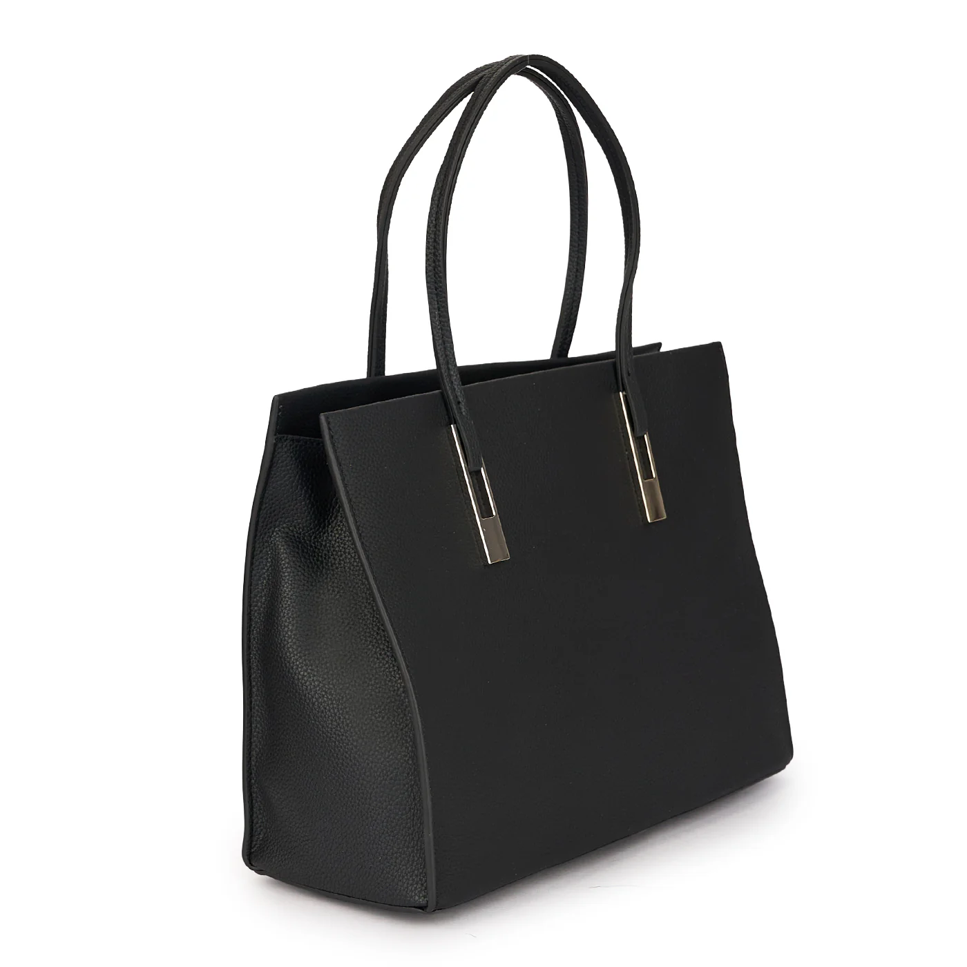 Geanta dama din piele naturala neagra 21599 - Image 2