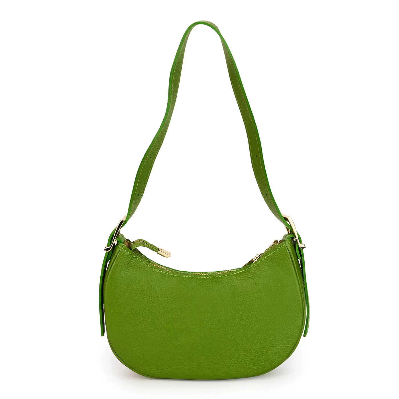 Gentuta dama din piele naturala verde 21224