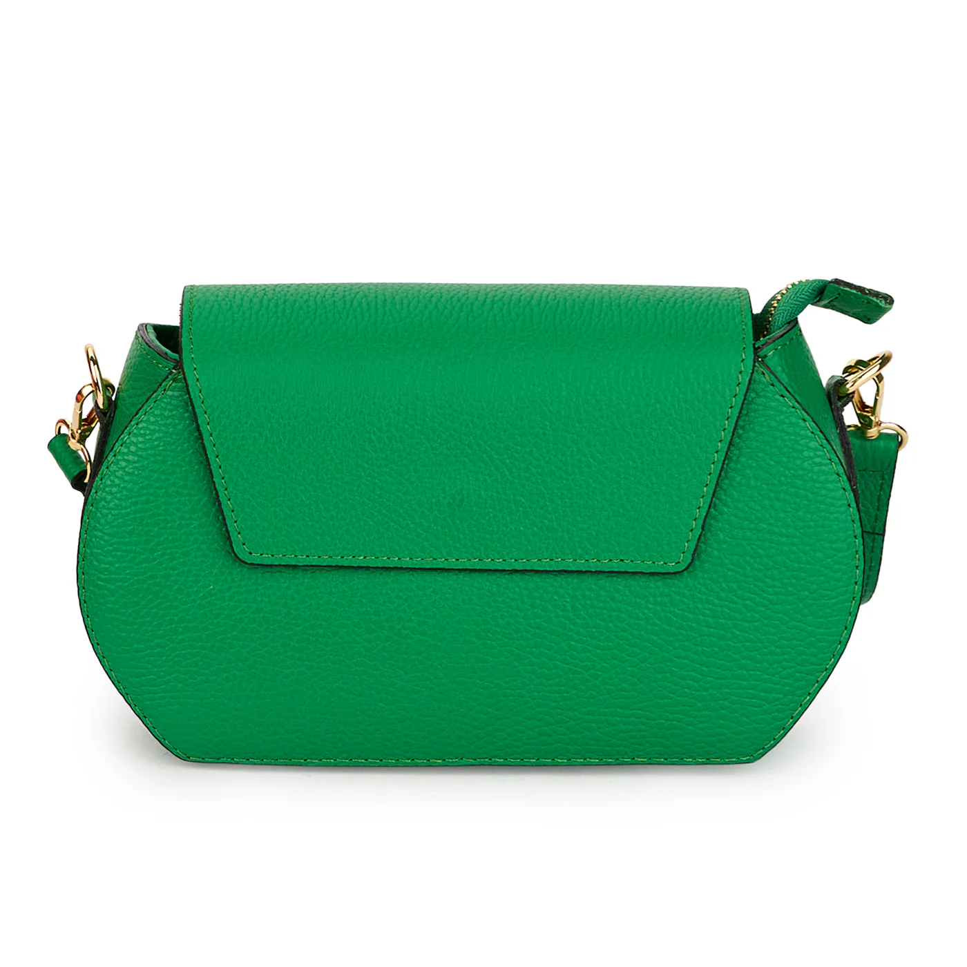 Gentuta dama din piele naturala verde 21228