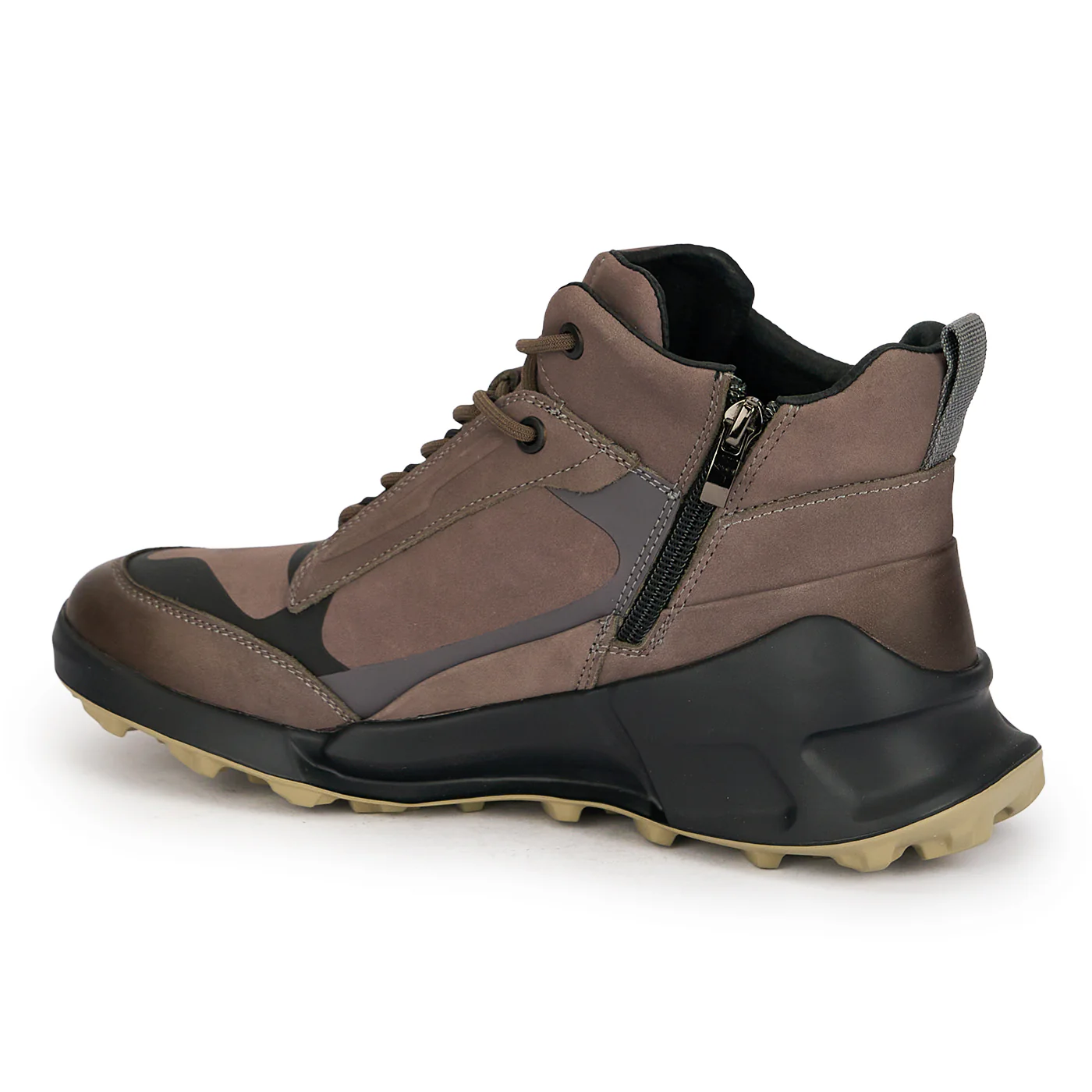 Ghete barbati din piele naturala gri 7966 - Image 2
