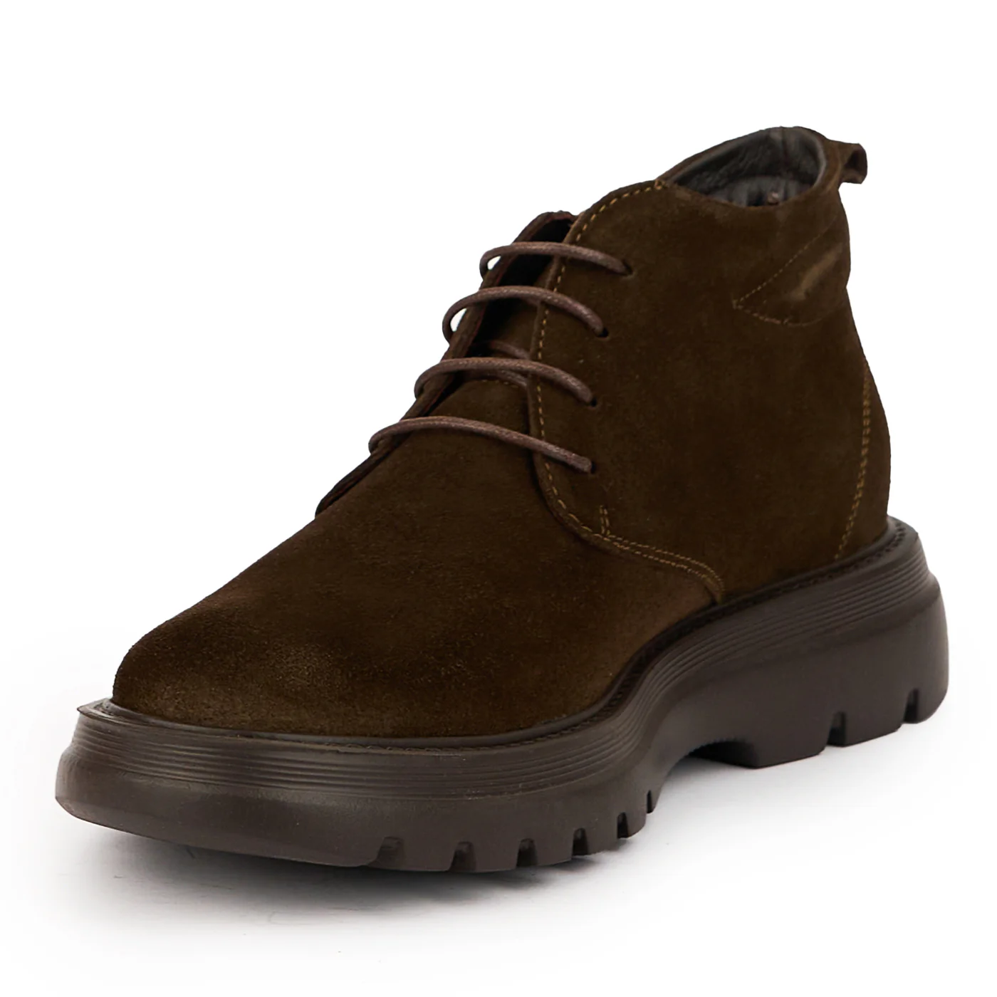 Ghete barbati din piele naturala maro 7585 - Image 3