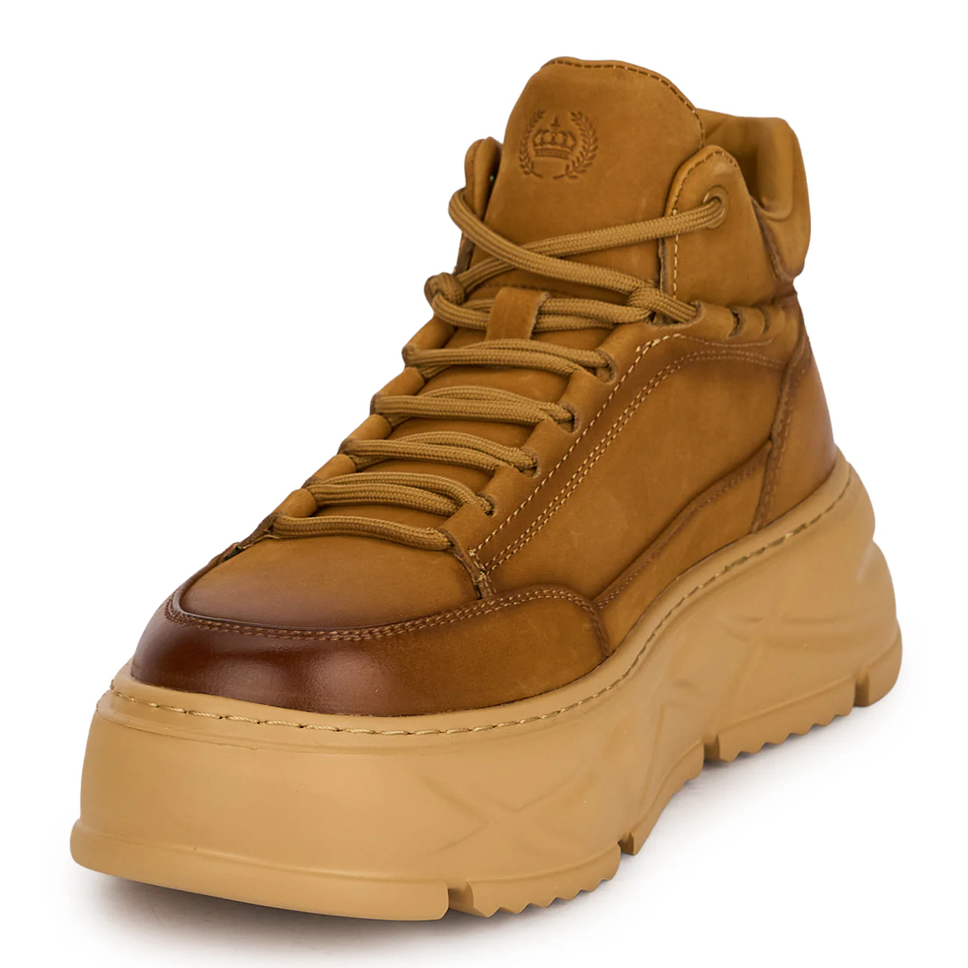 Ghete barbati din piele naturala maro 7969 - Image 3