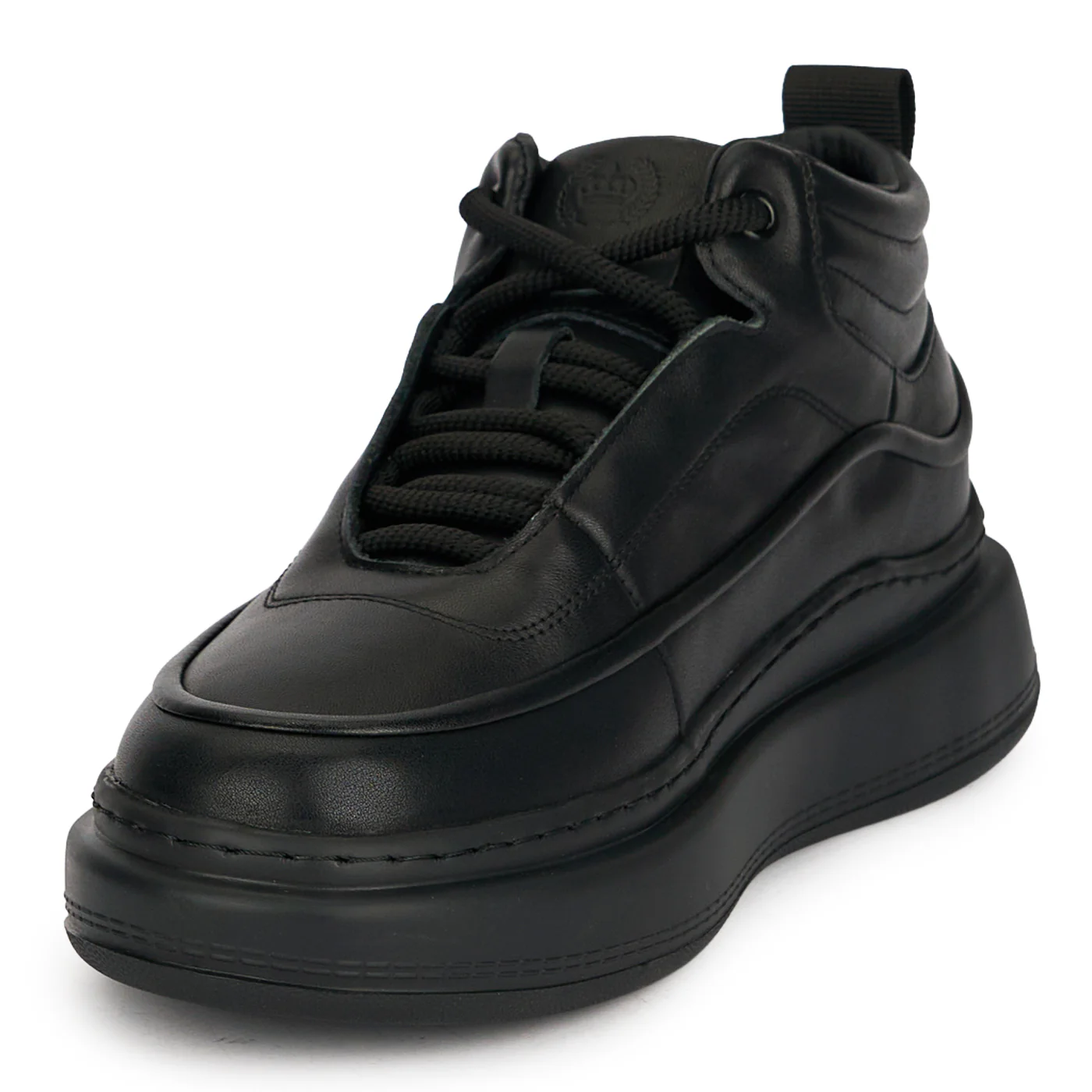 Ghete barbati din piele naturala neagra 20004 - Image 3