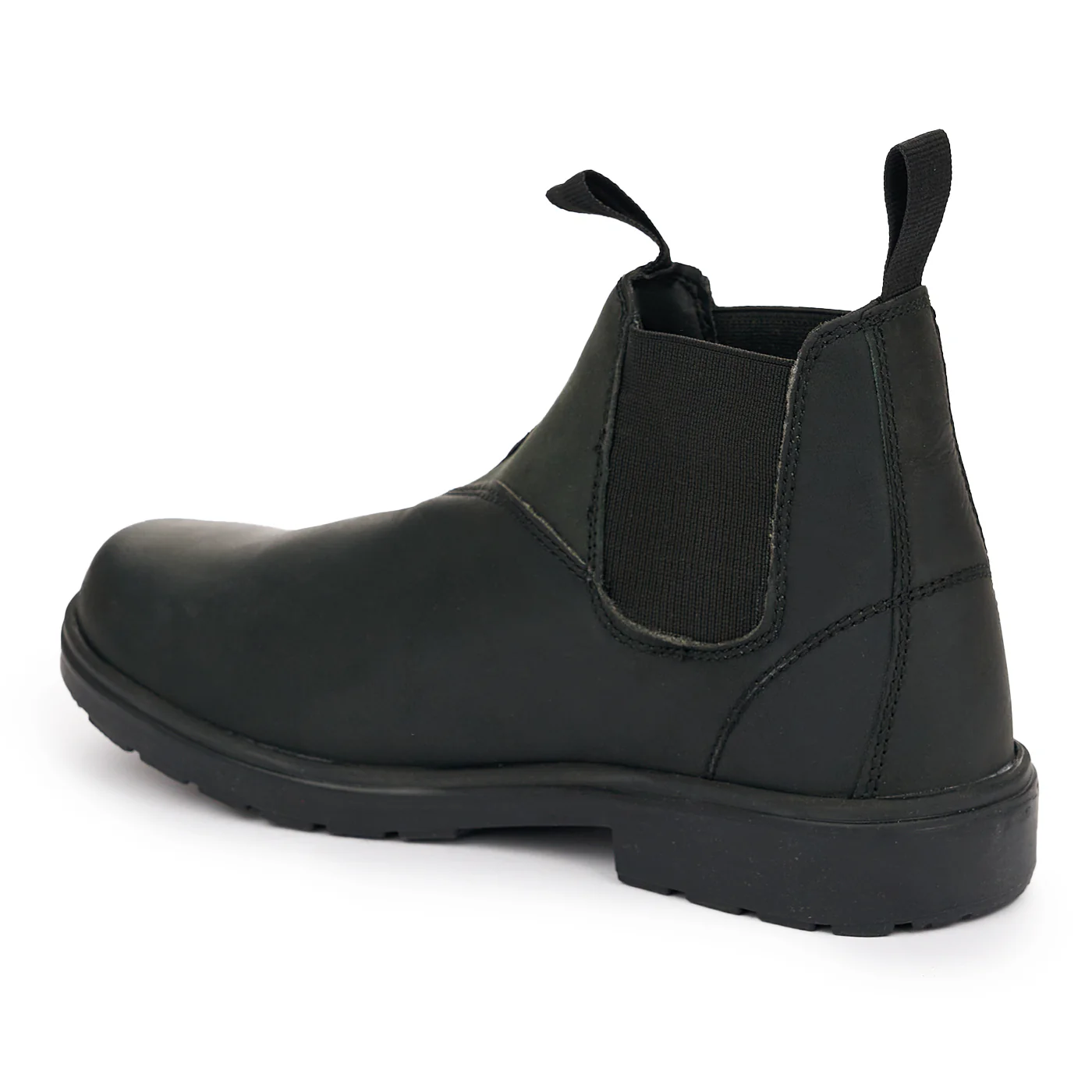 Ghete barbati din piele naturala neagra 7429 - Image 2