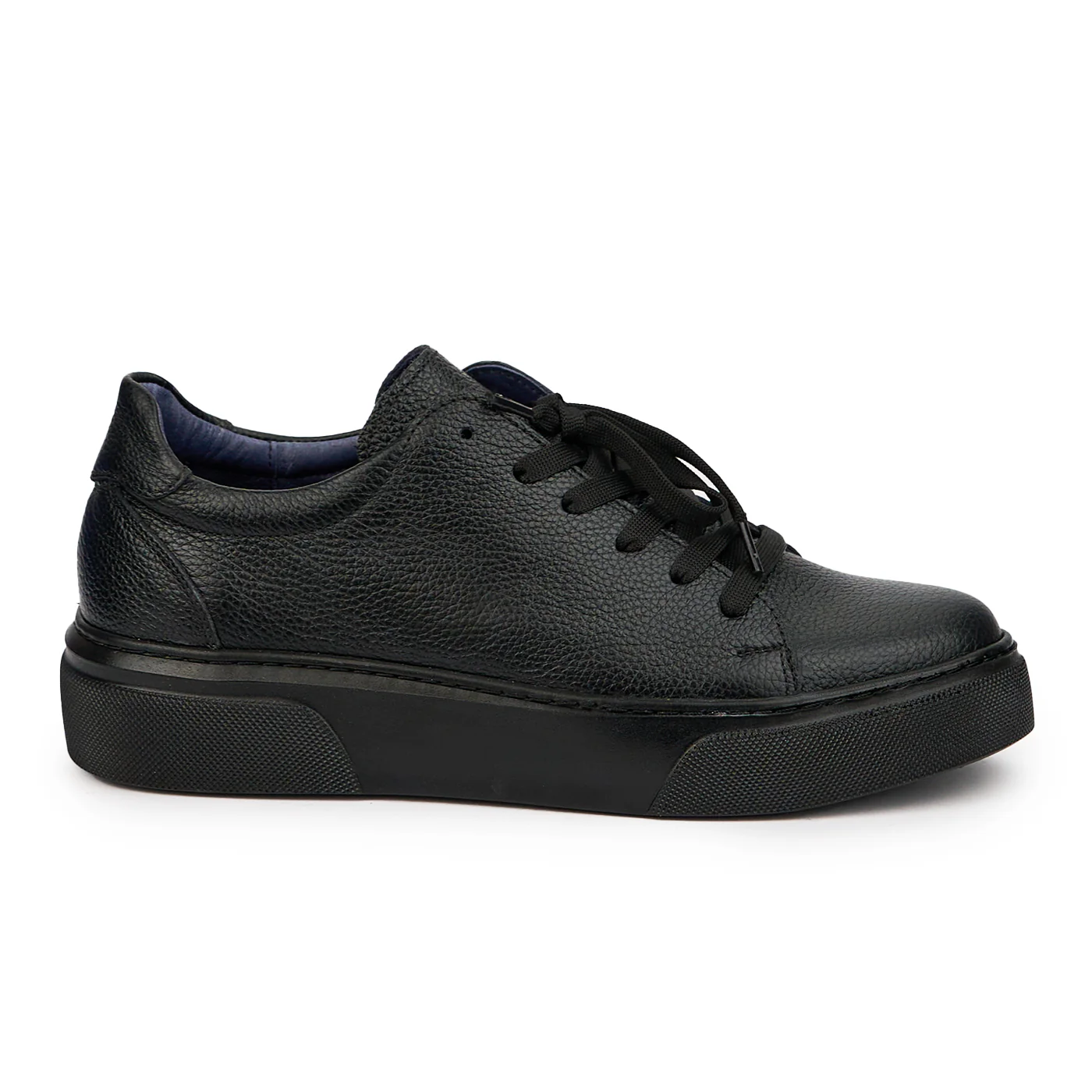 Pantofi barbati din piele naturala neagra 7560