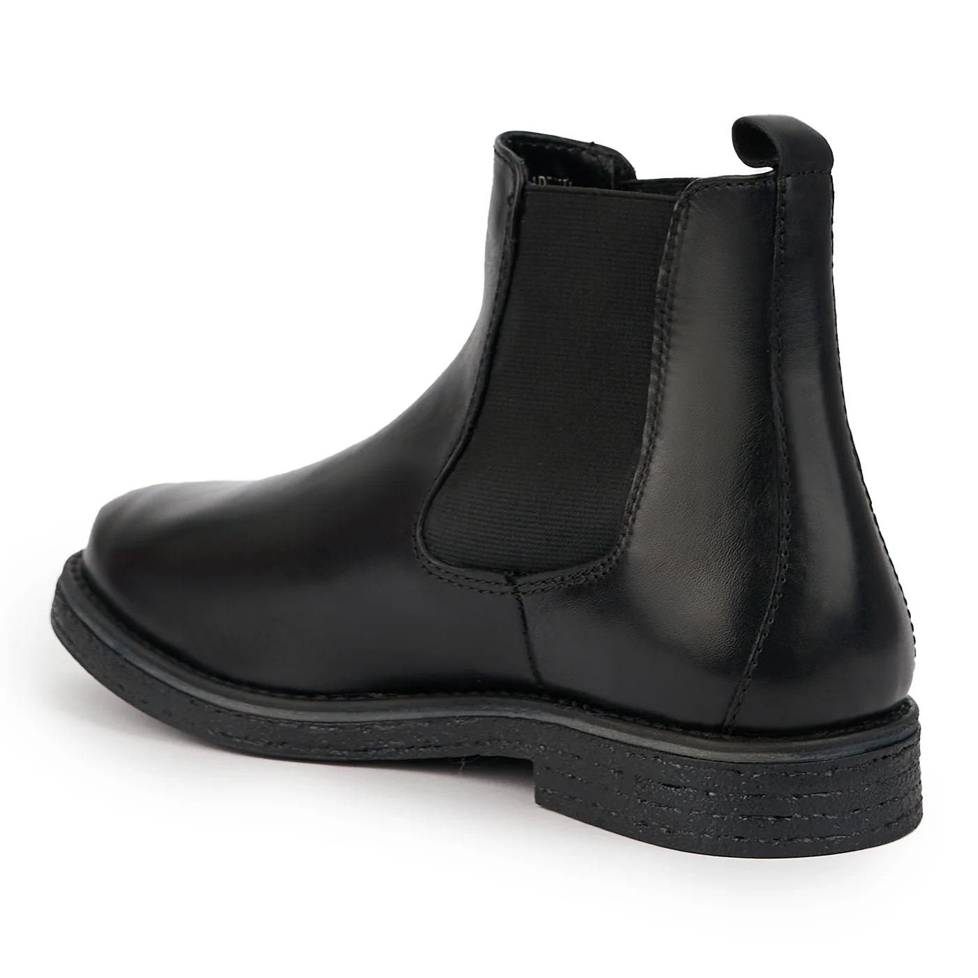 Ghete barbati din piele naturala neagra 7569 - Image 2