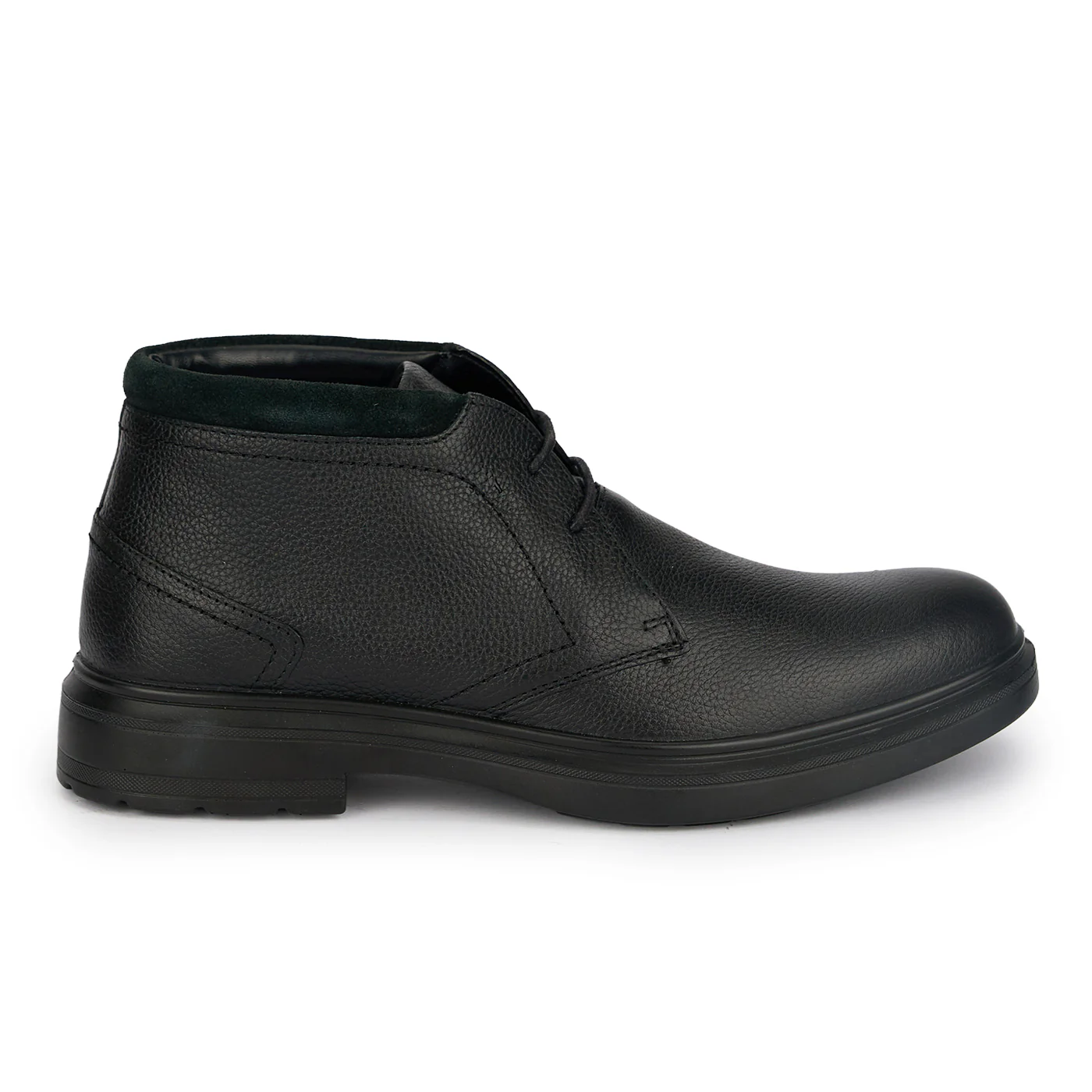 Ghete barbati din piele naturala neagra 7943