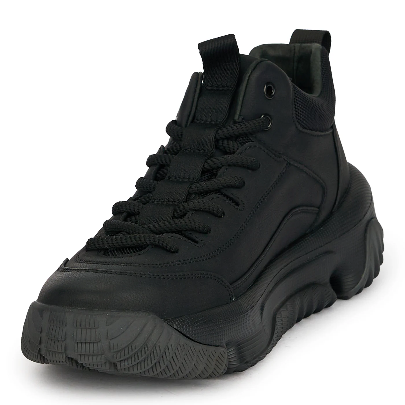 Ghete barbati din piele naturala neagra 7973 - Image 3
