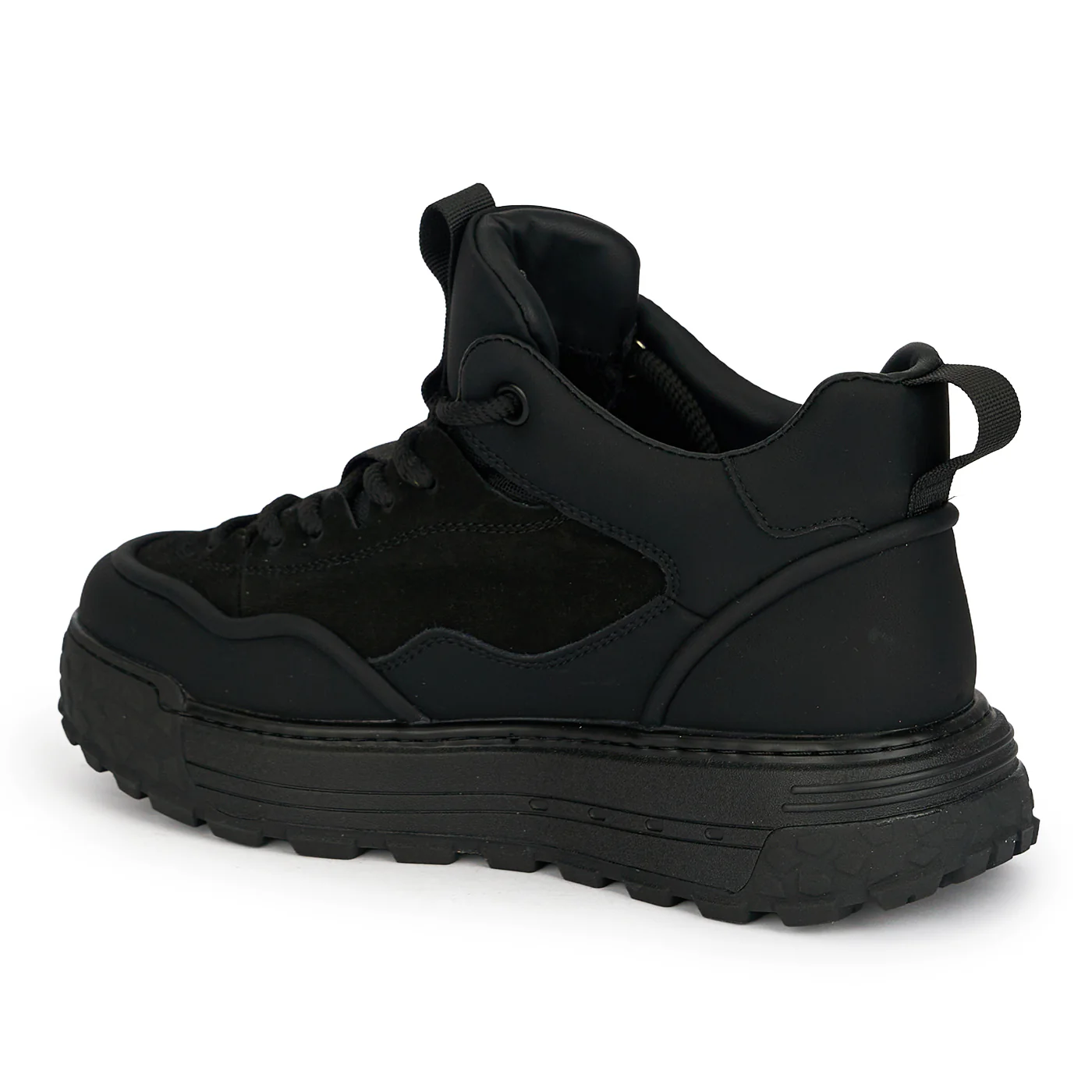 Ghete barbati din piele naturala neagra 7982 - Image 2