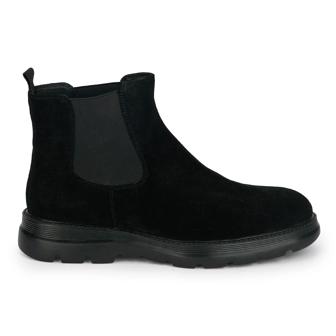 Ghete barbati din piele naturala neagra 7986