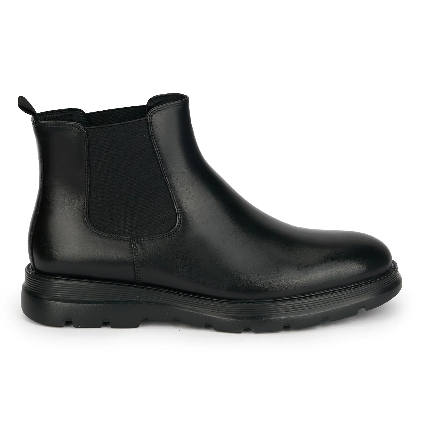 Ghete barbati din piele naturala neagra 7987